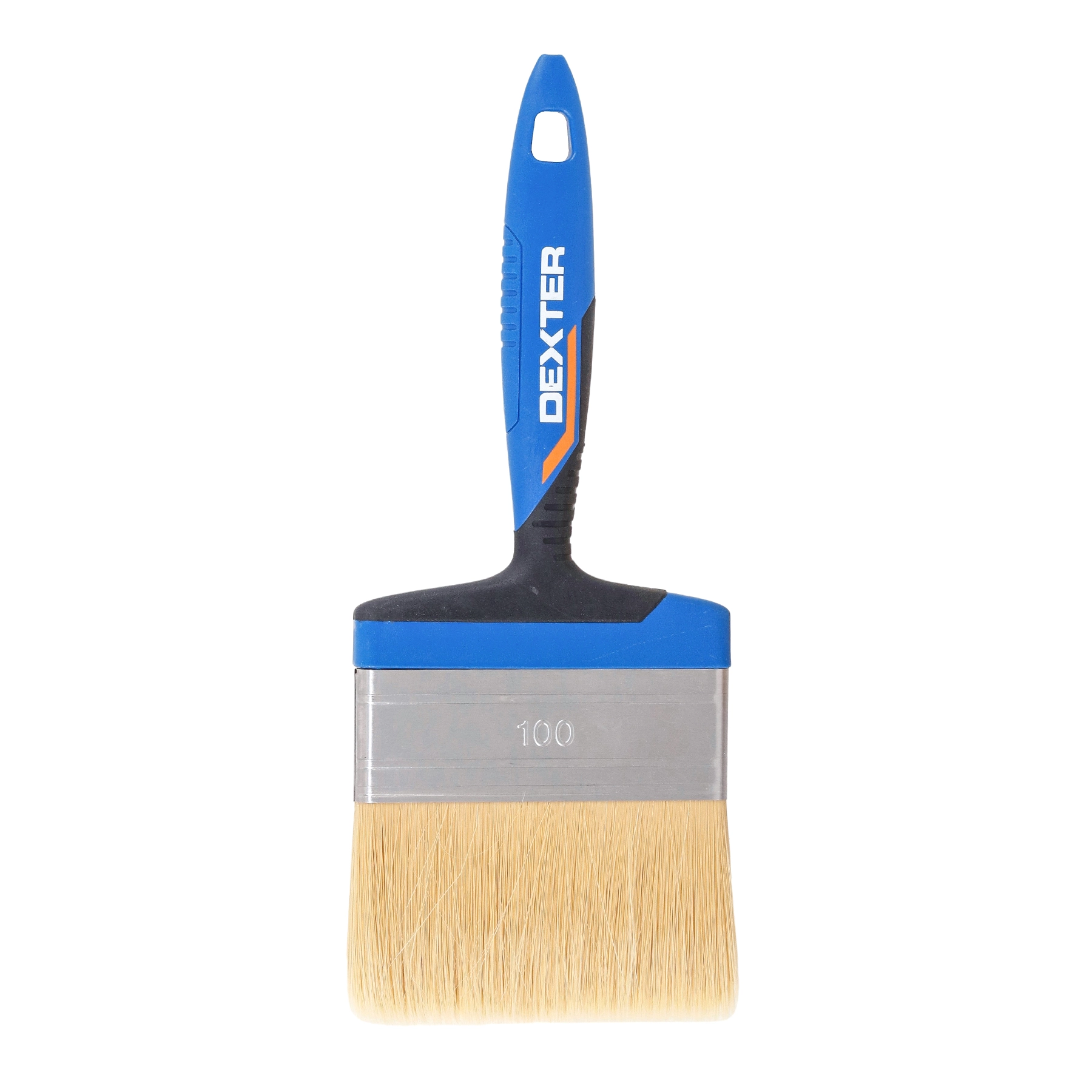 Pincel para Tinta Acrílica e Látex 100mm Dexter Cabo Ergonômico Azul