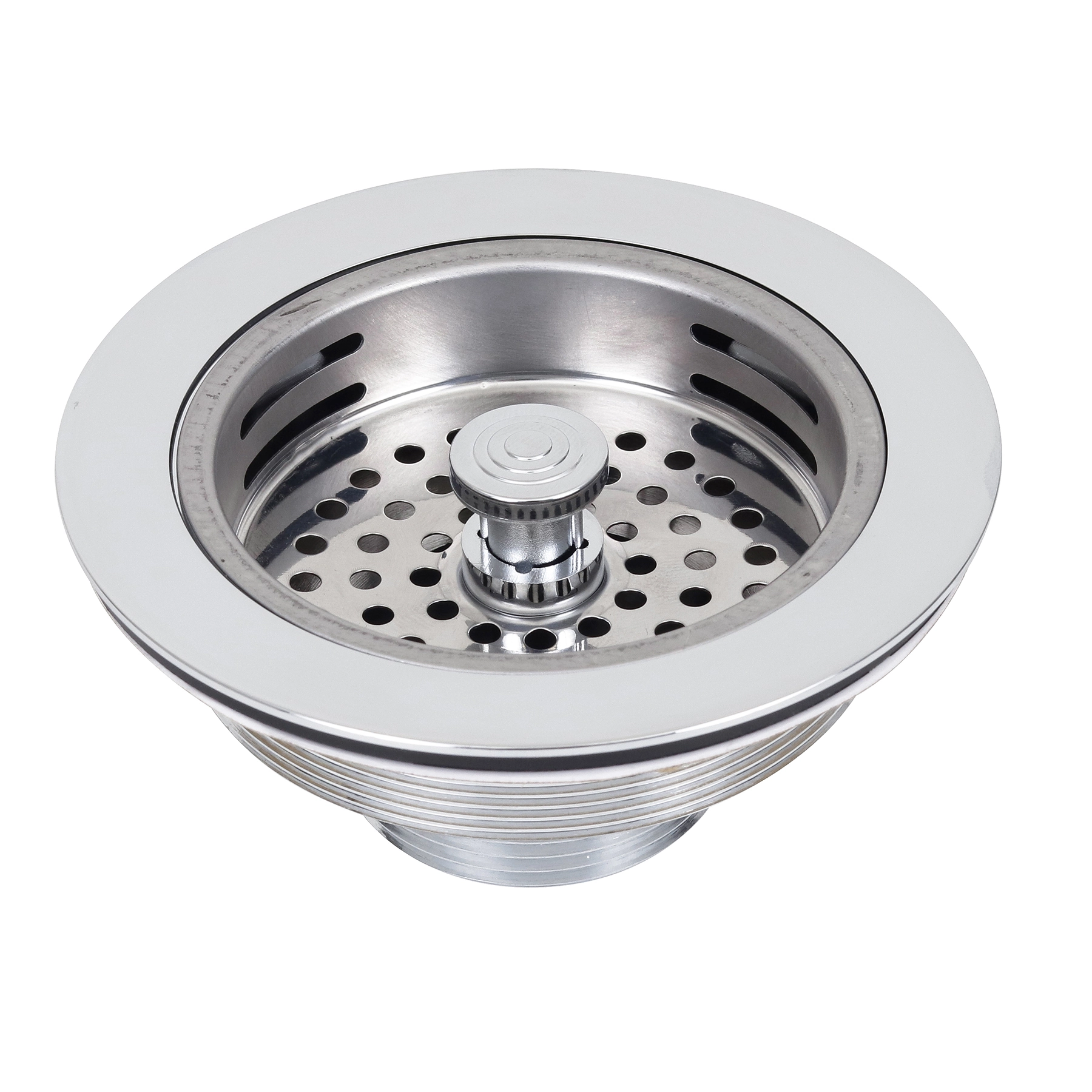 Válvula para Pia de Cozinha 4.1/2" Cromada Equation