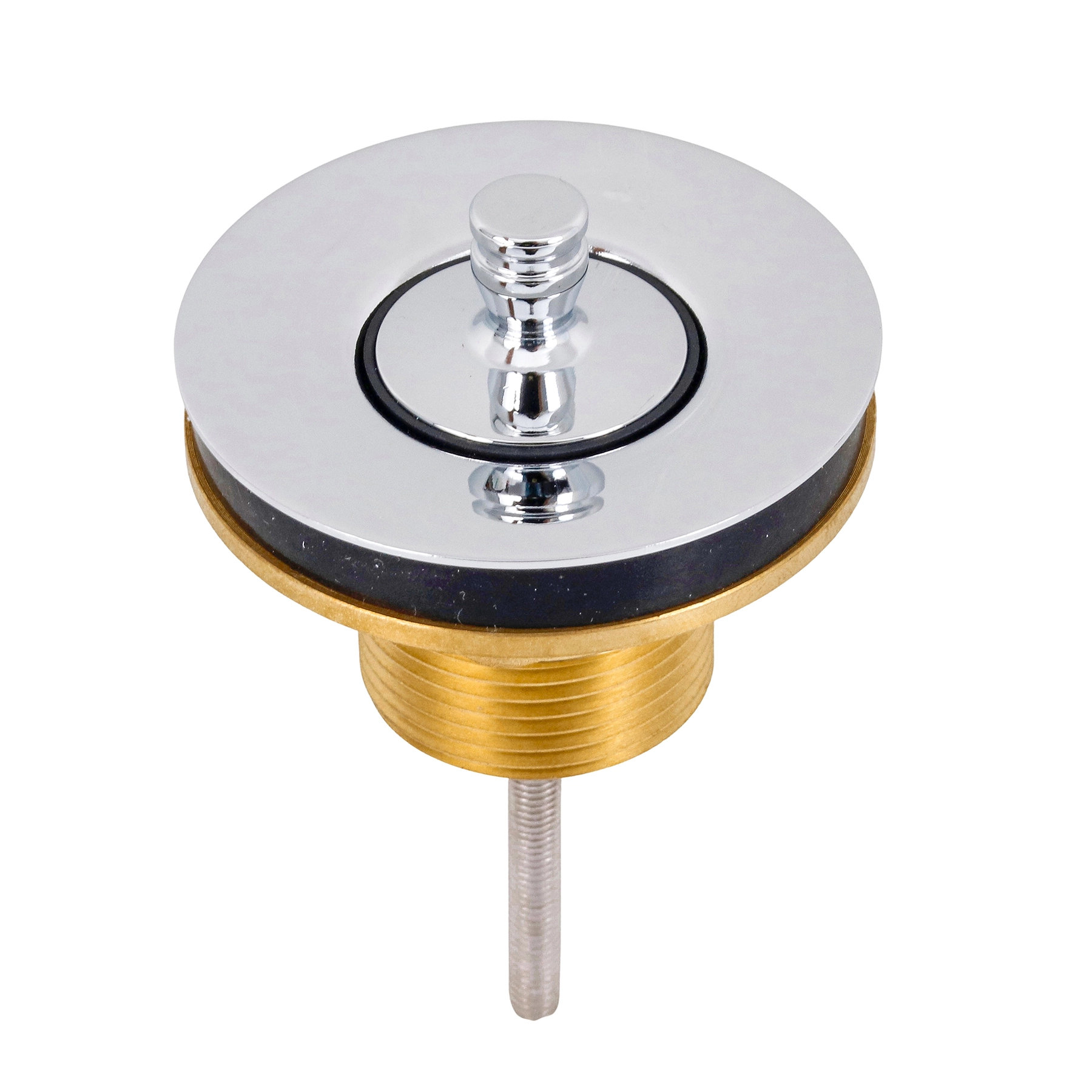 Válvula para Pia de Banheiro Curta 7/8" Cromada Equation