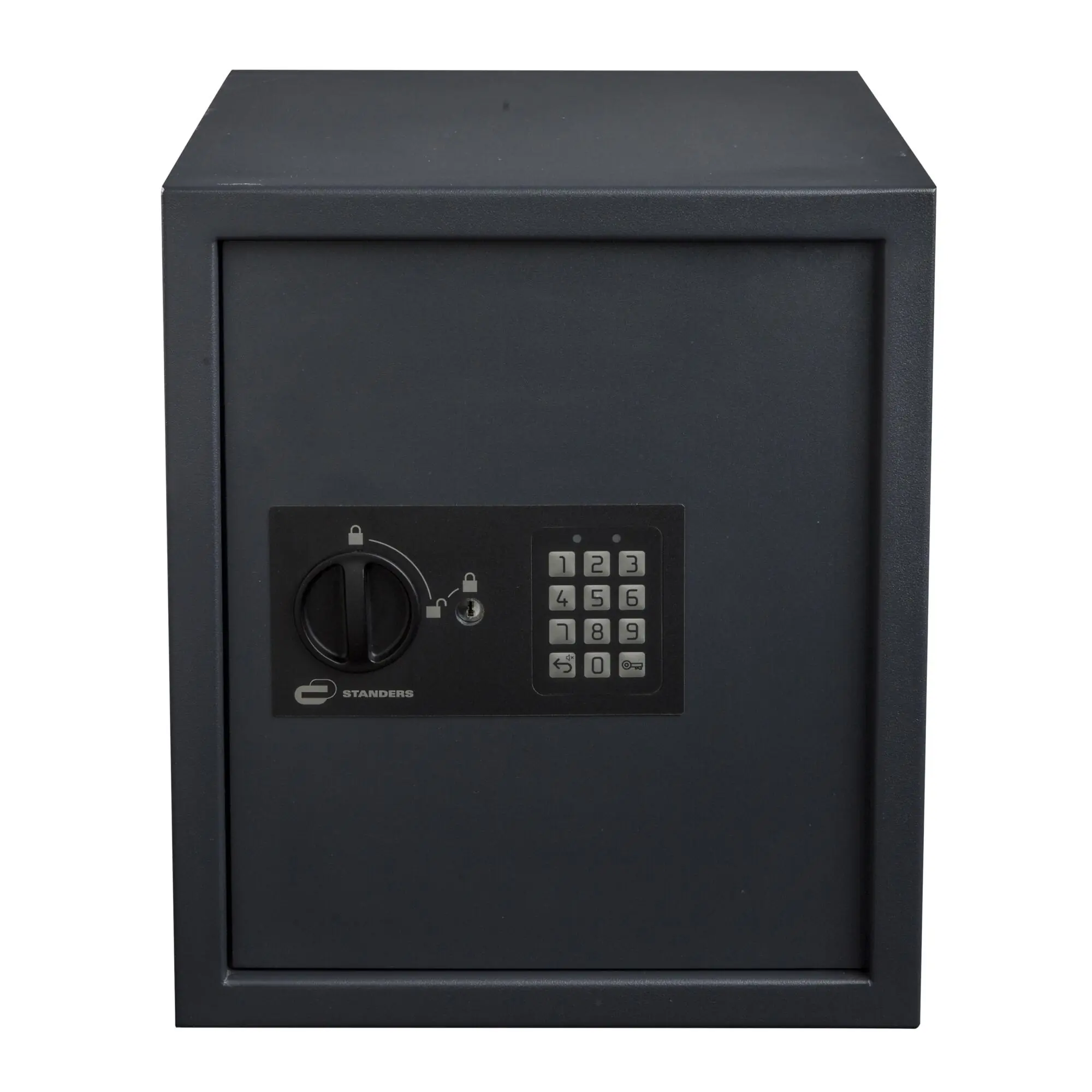 Cofre Digital Senha e Chave 40L 40x35x36cm Sobrepor Aço Cinza