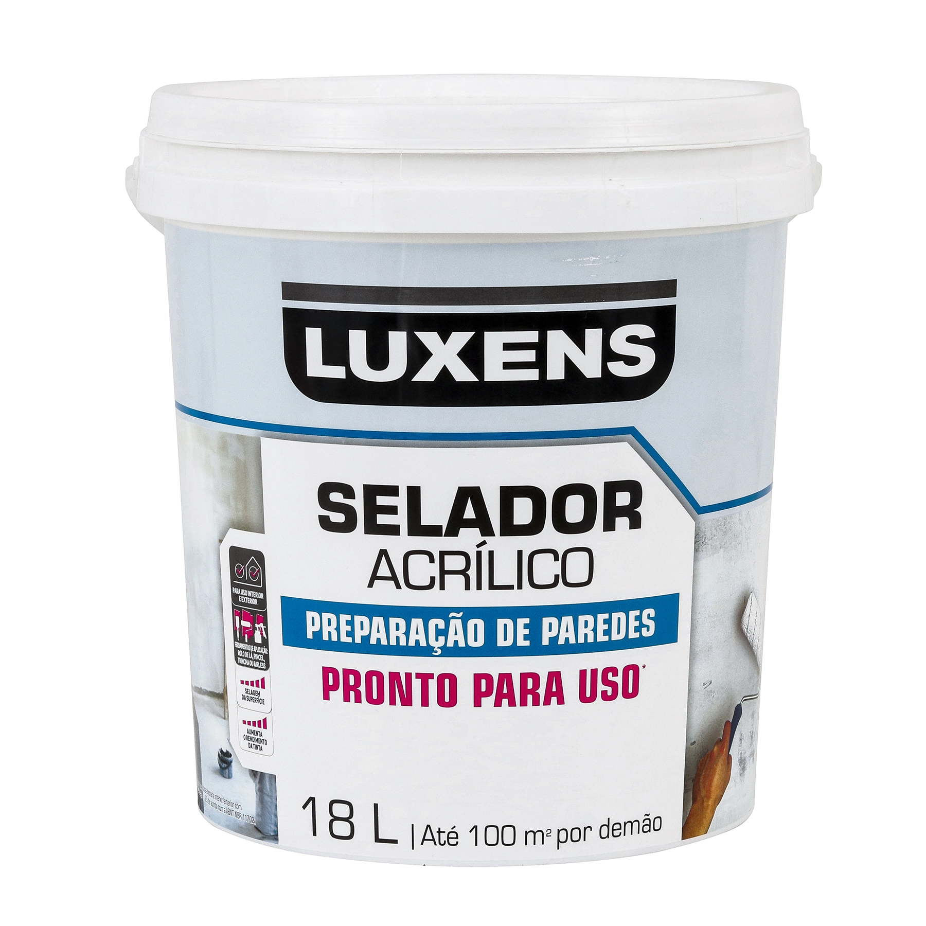 Selador Acrílico Interno e Externo 18L Luxens