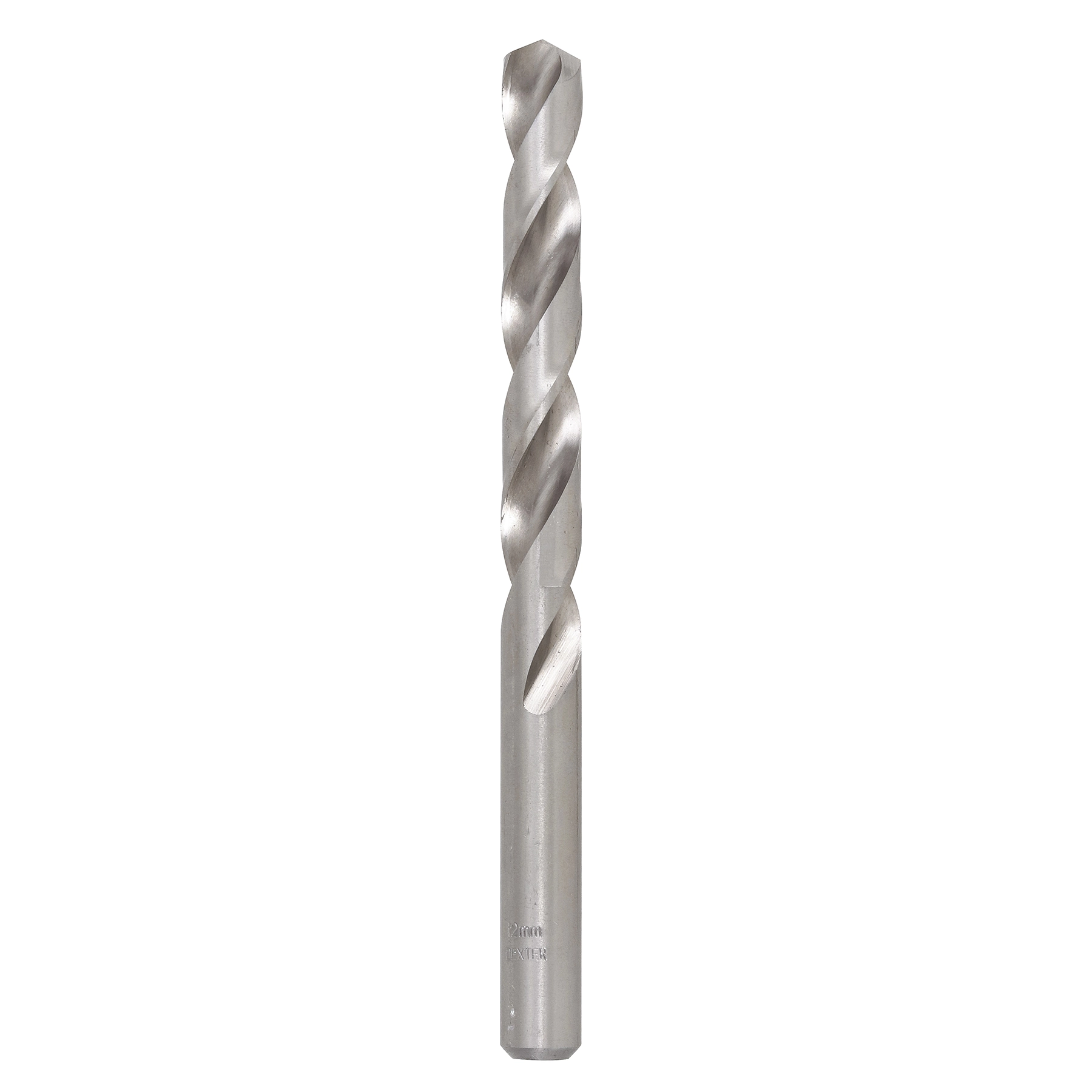 Broca para Metal 12x151mm com Haste Redonda HSS Dexter