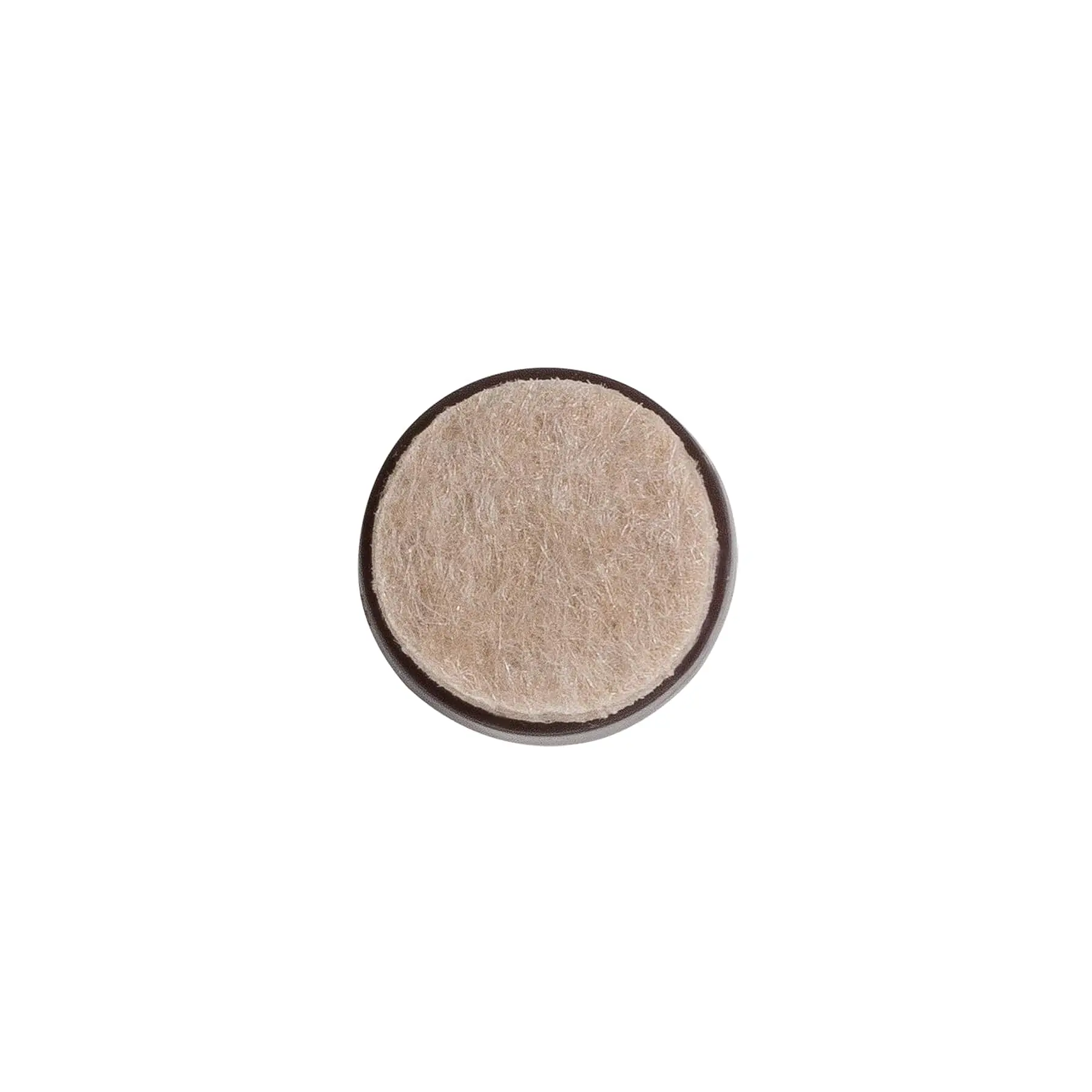 Feltro Redondo Fibra Parafuso Invisível 20mm com 4 peças Standers