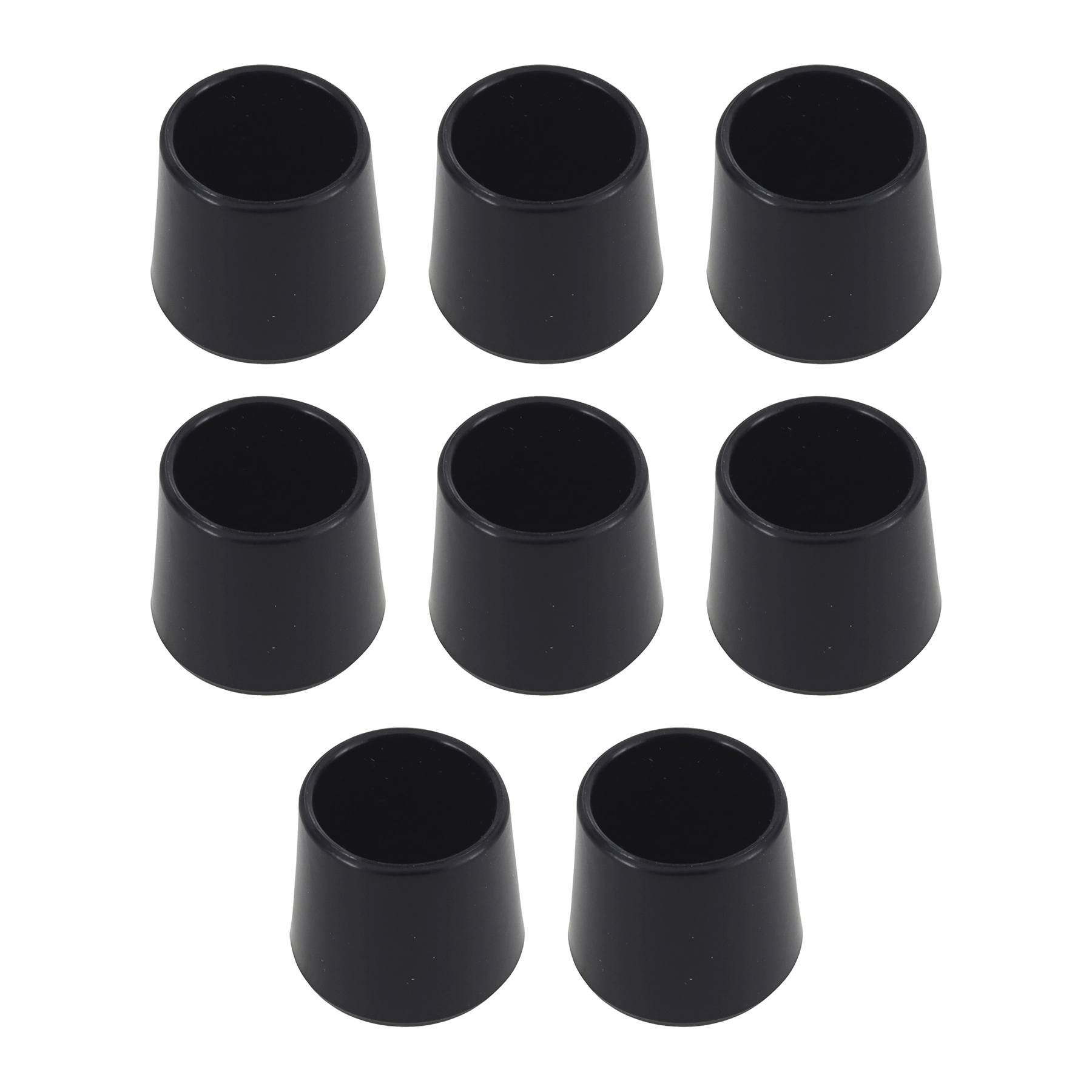 Ponteira para Móveis Redondo Plástico 12mm Preto Standers