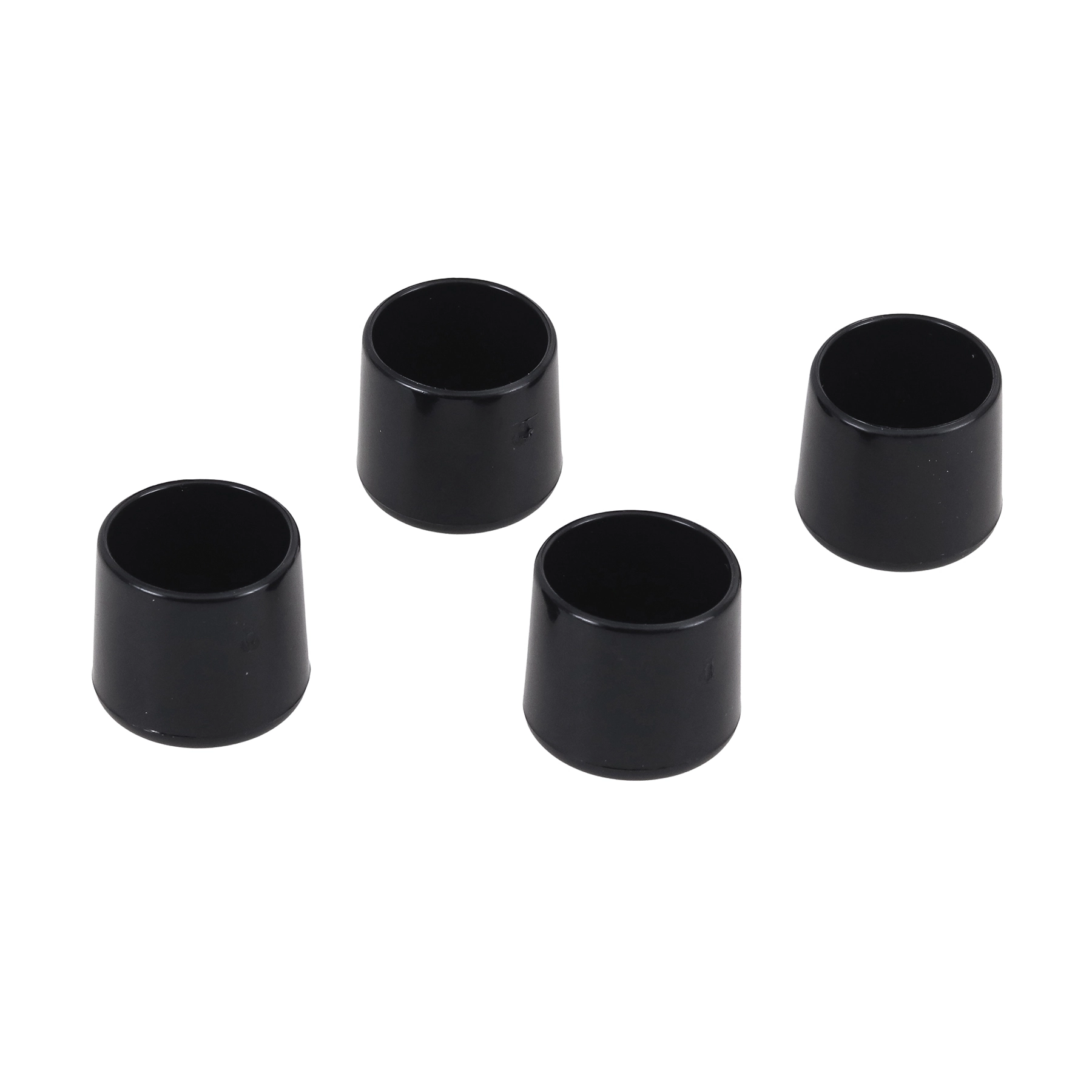 Ponteira para Móveis Redondo Plástico 25mm Preto Standers
