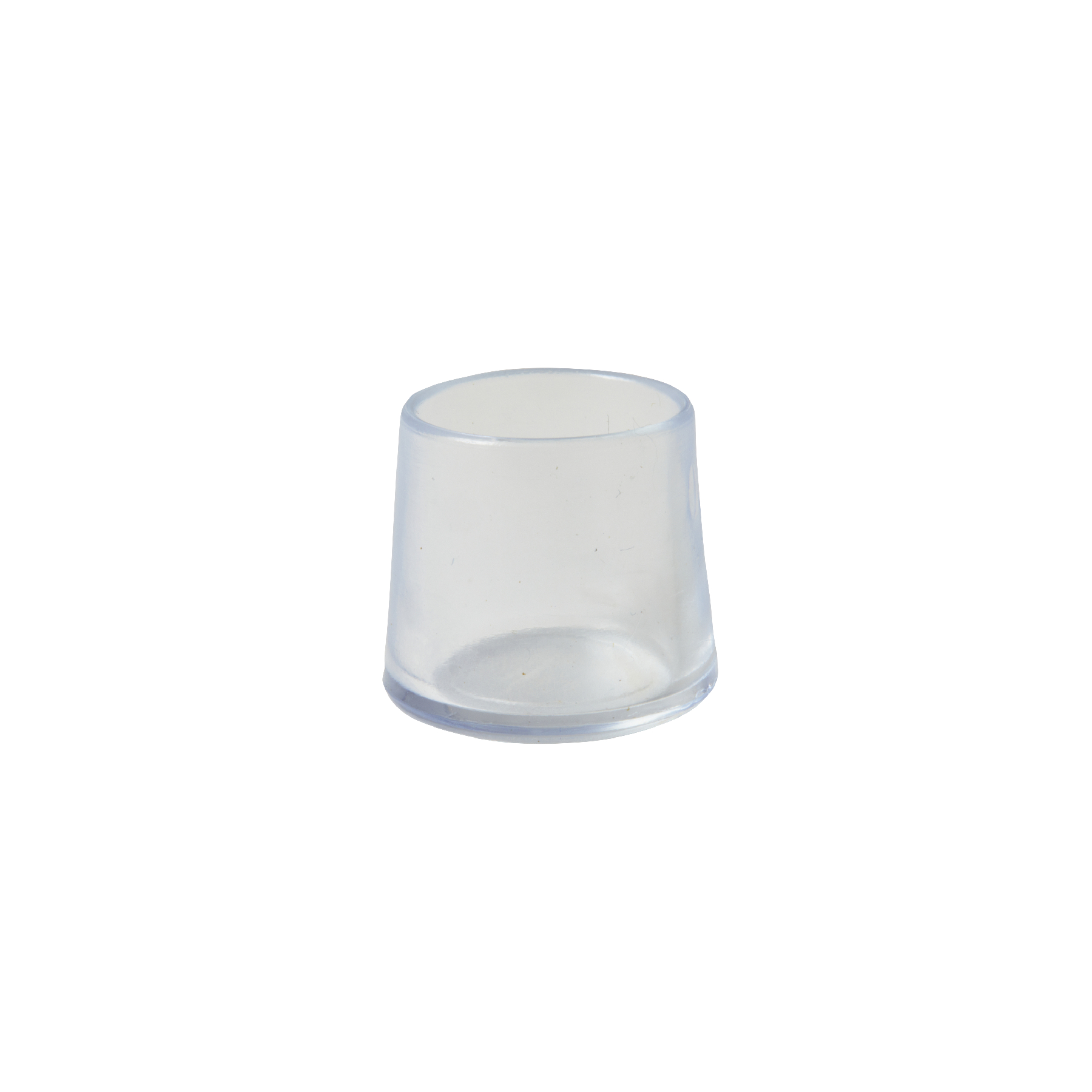 Ponteira para Móveis Redondo Plástico 30mm Transparente Standers