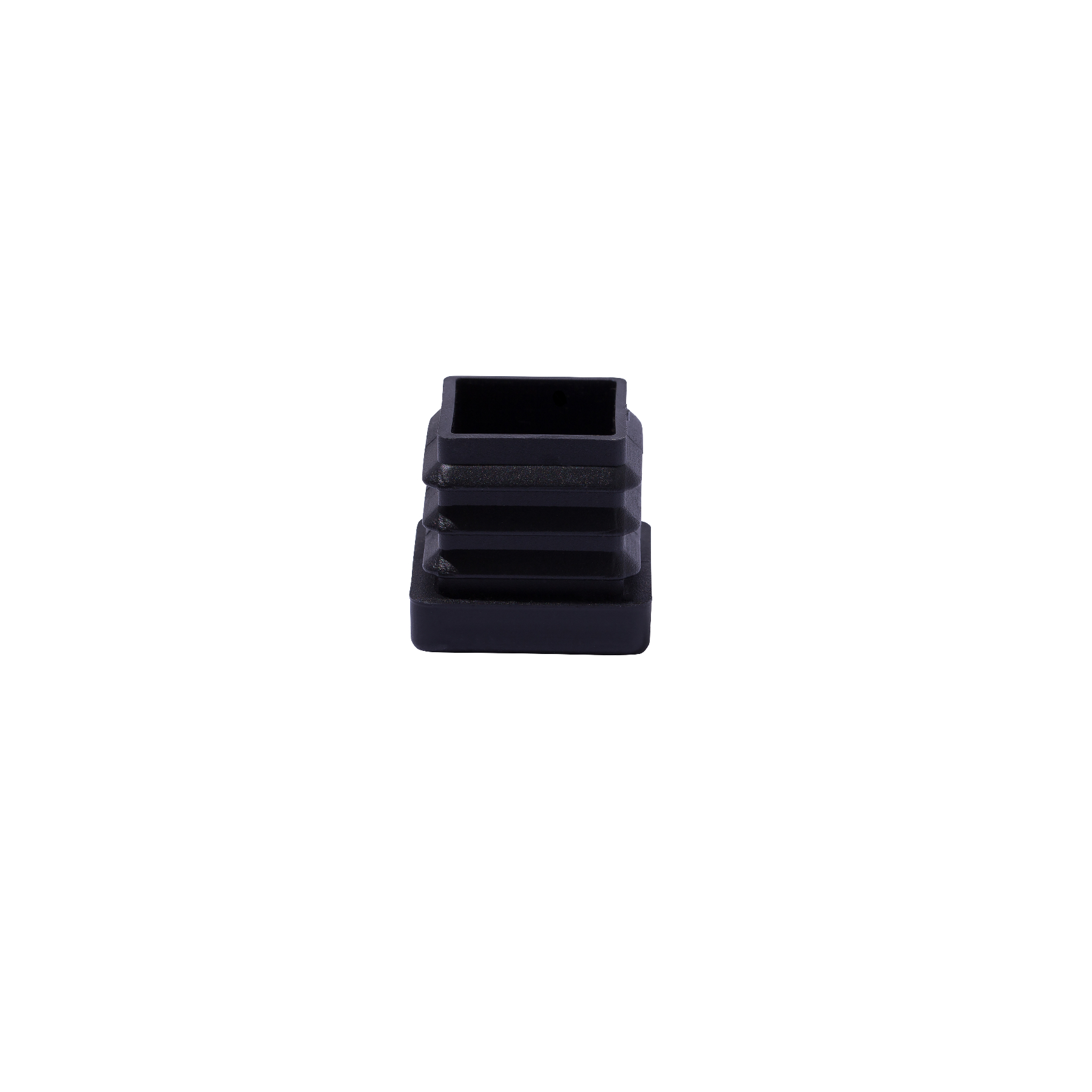 Ponteira para Móveis Quadrado Plástico 23x23mm Preto Standers
