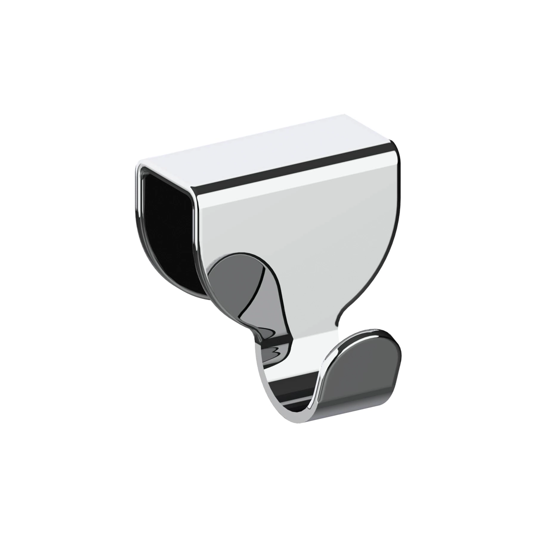 Cabide para Móvel Aço Inox 4,2x4,3x4,2cm Essential Cromado Sensea