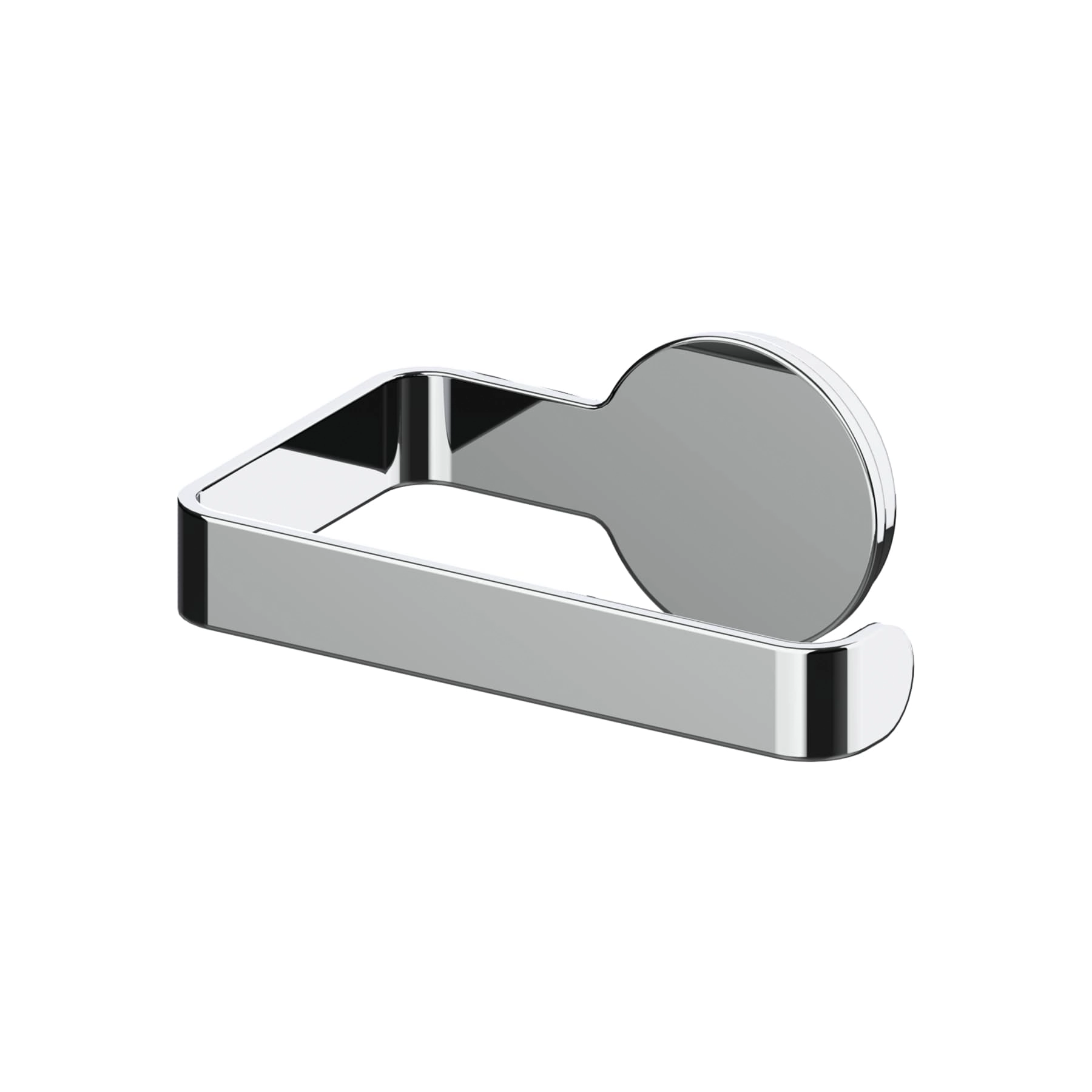 Porta Papel Higiênico Aço Inox de Parede Essential Prata Sensea