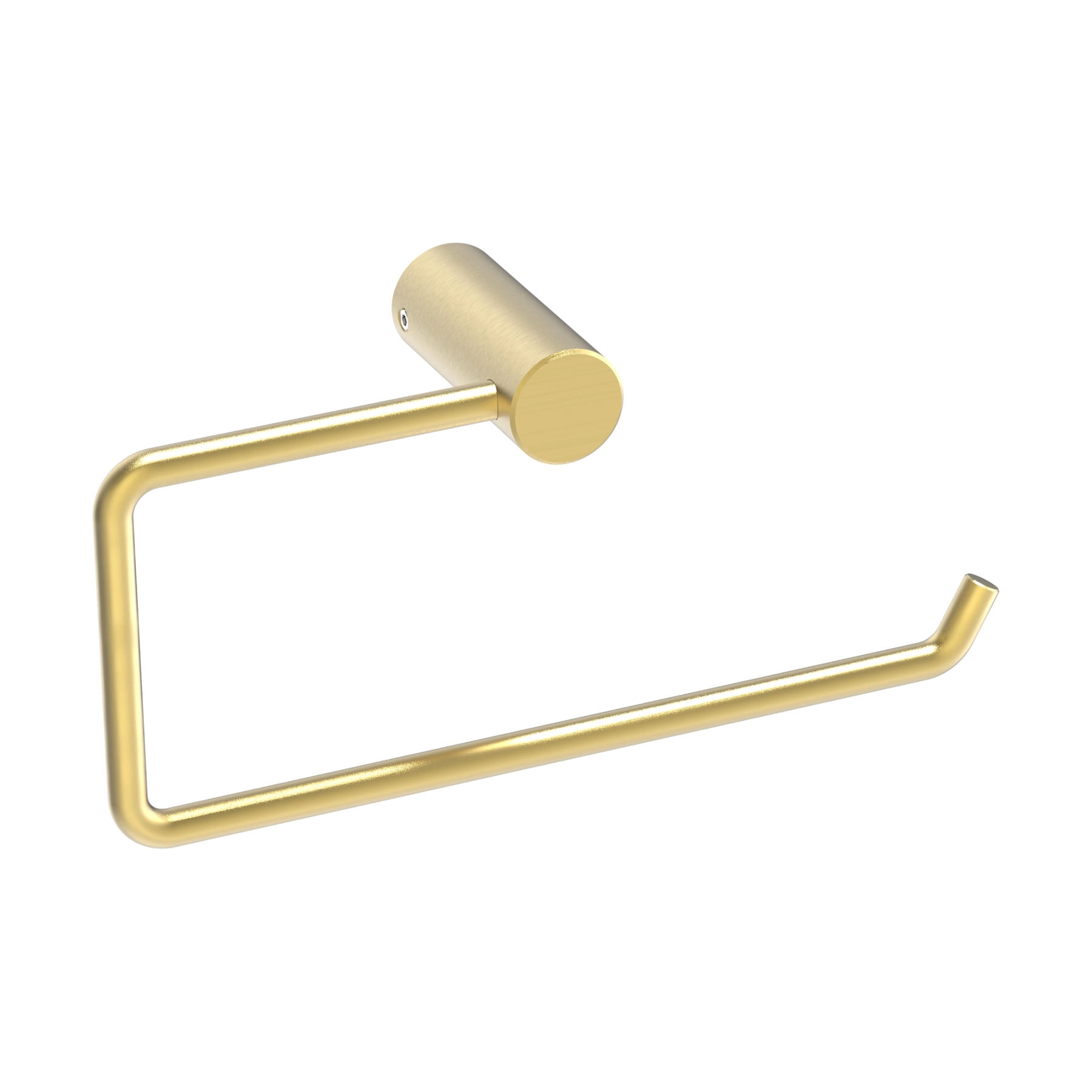 Porta Toalha de Parede para Rosto Dourado 22cm Neo Sensea