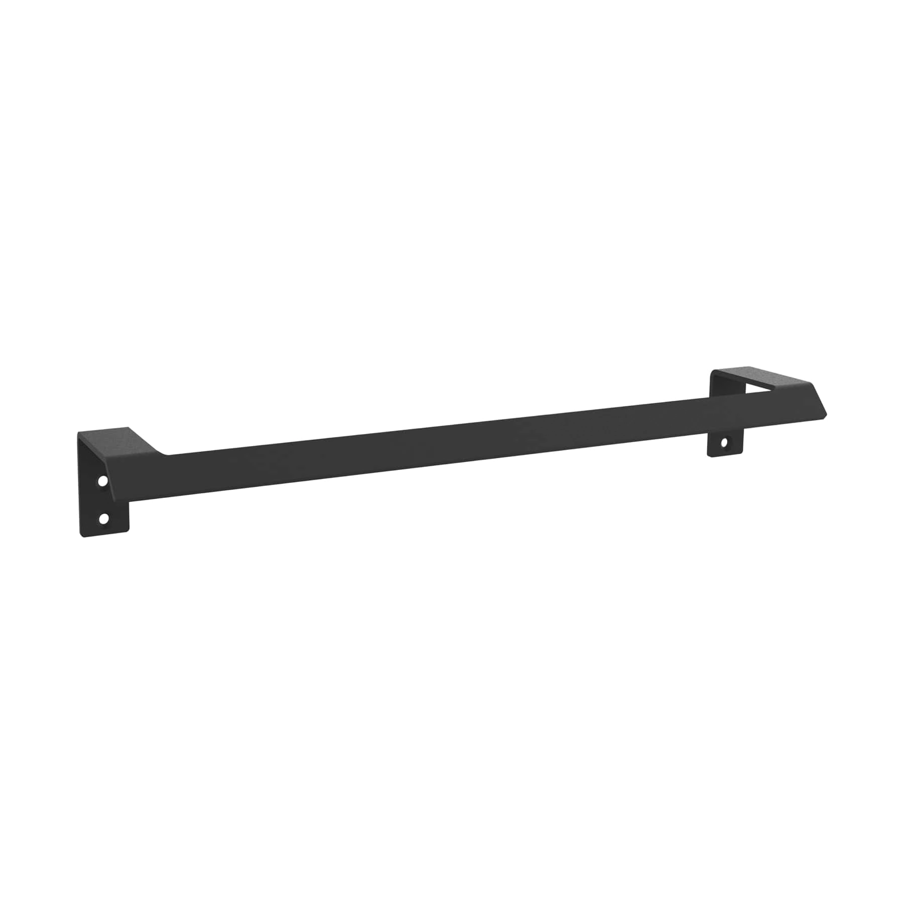 Porta Toalha de Rosto Parede Aço Preto 41cm Studio Sensea