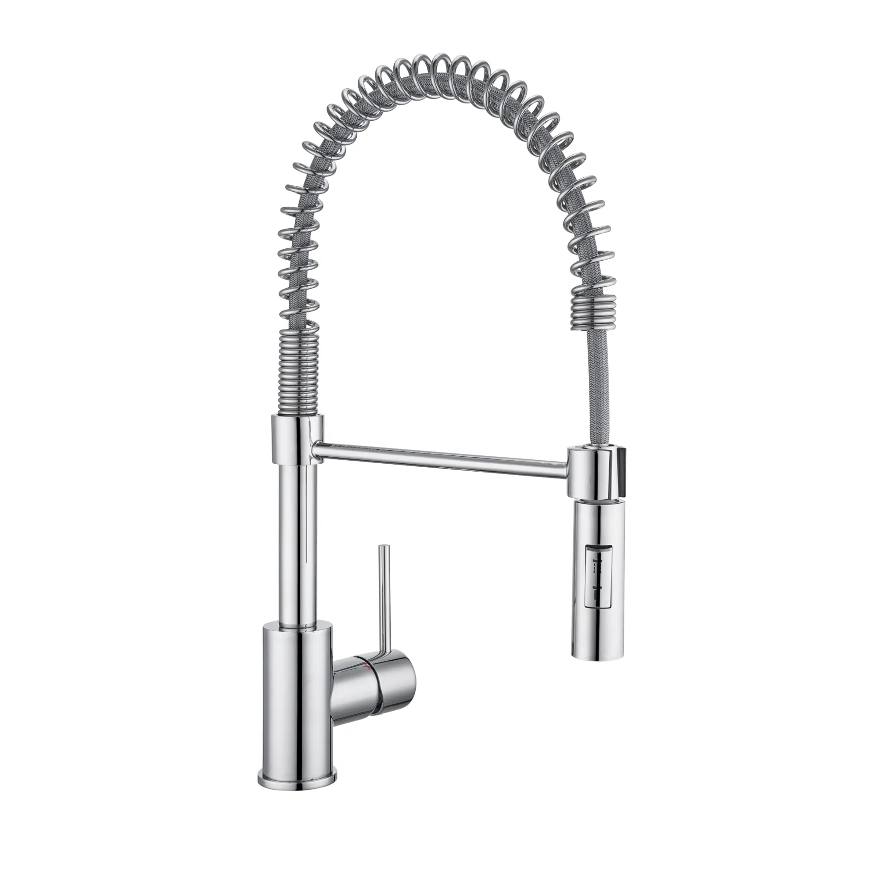 Torneira Monocomando Gourmet de Pia para Cozinha com Bica Alta Flexível Cromado Tomas Delinia