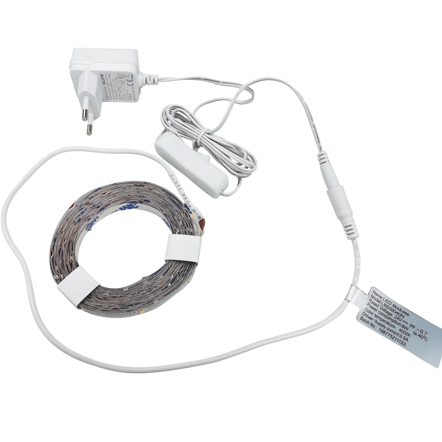 Fita de Led Luz Neutra IP20 24V 5m