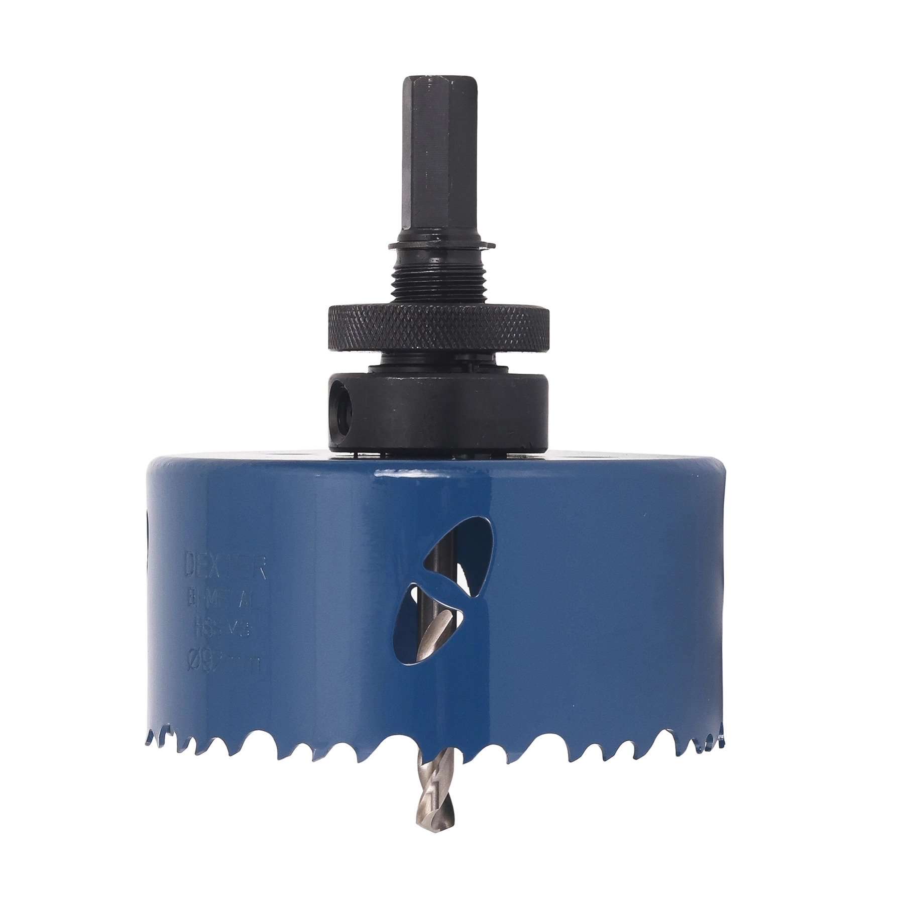 Serra Copo para Metal Madeira Plástico Drywall Bi-Metal com Haste 92mm Dexter