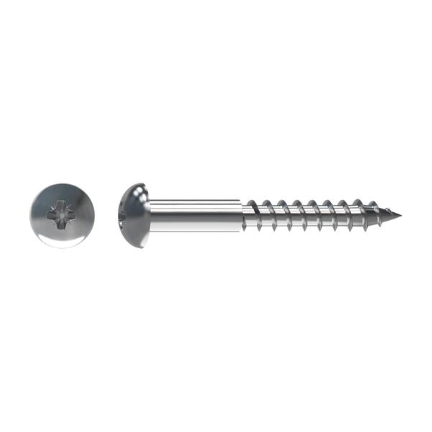 Parafuso de Aço para Madeira 4x40mm 15 Peças
