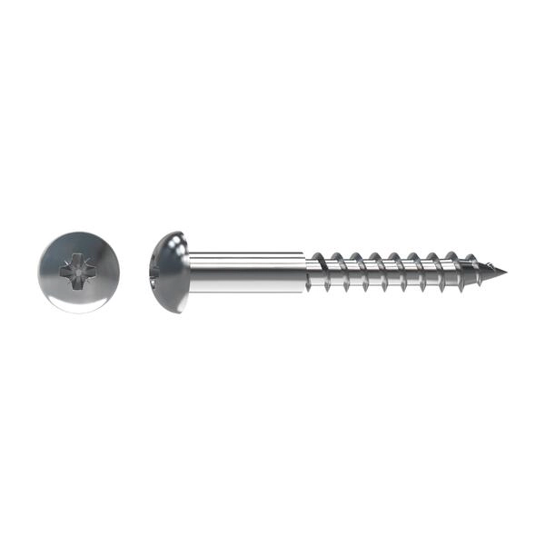 Parafuso de Aço para Madeira 5x40mm 12 Peças