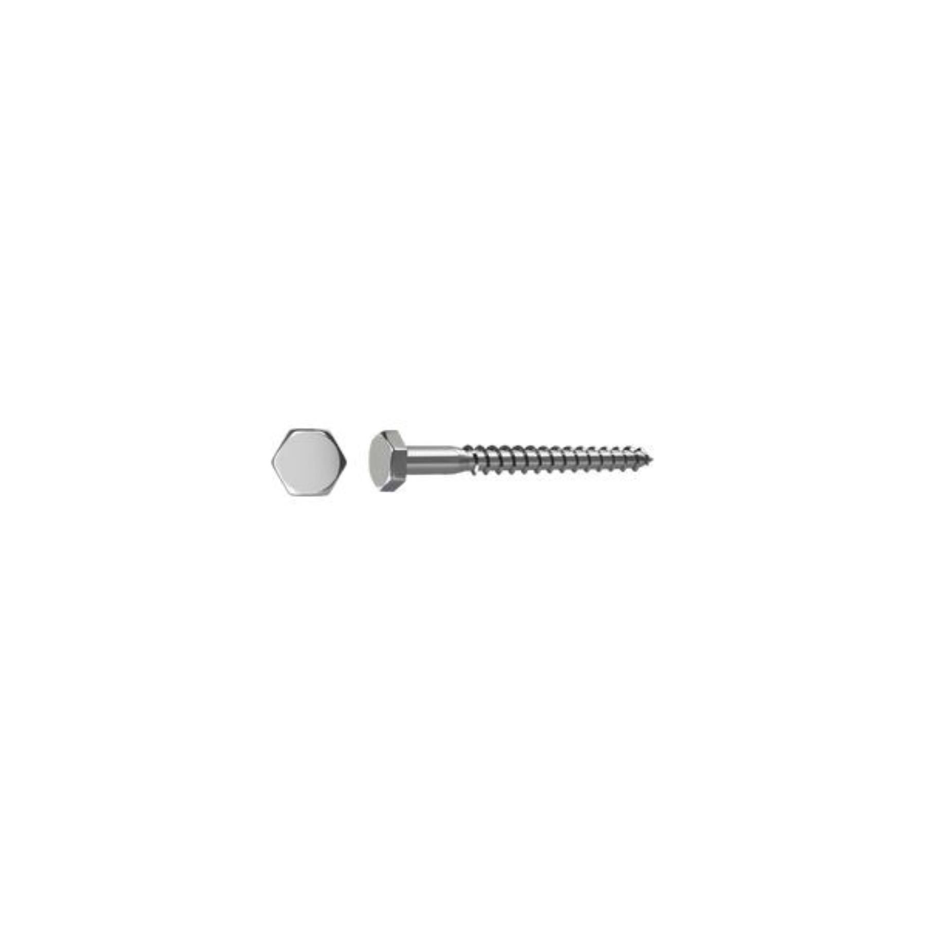Parafuso de Aço para Madeira 6x30mm 10 Peças