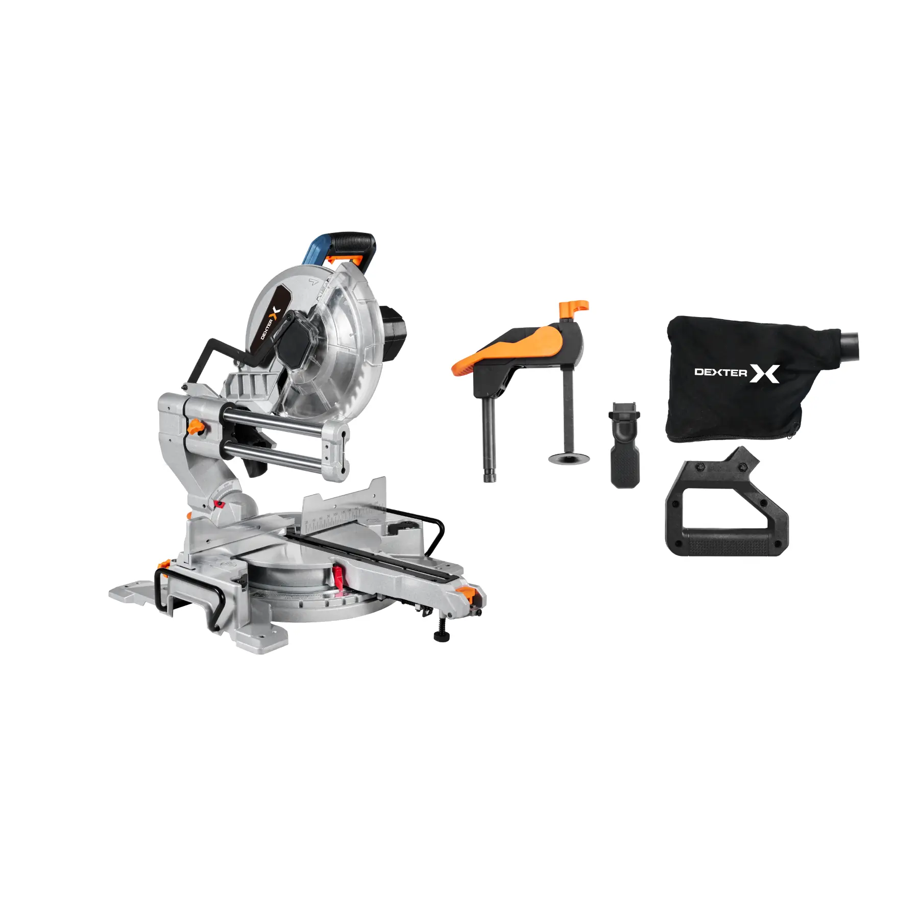 Serra de Esquadria Dexter 60Hz 220V 2000W 10" para Madeira, Plástico e Alumínio