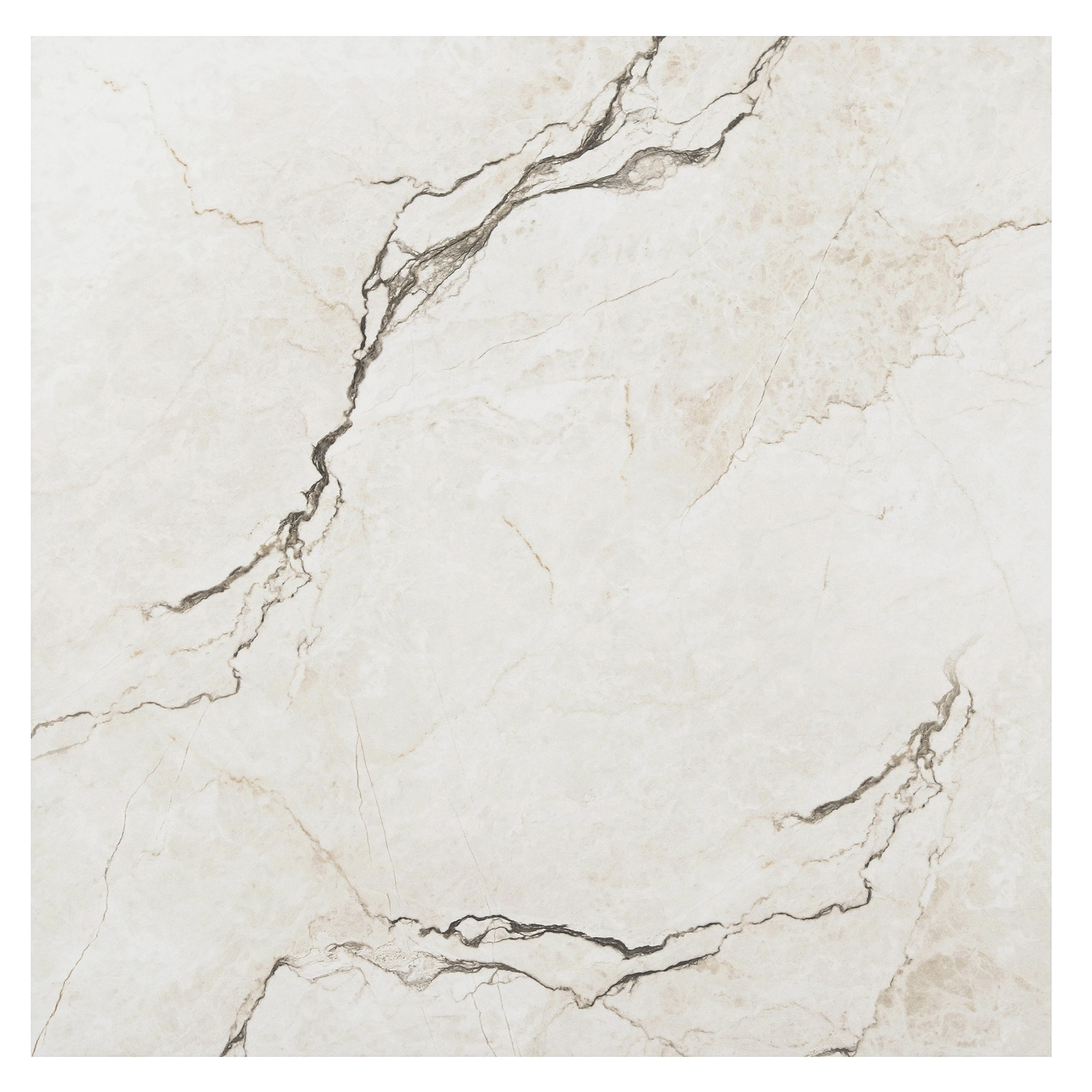 Porcelanato Marmorizado Acetinado Borda Reta Interno 91x91cm Blush Artens