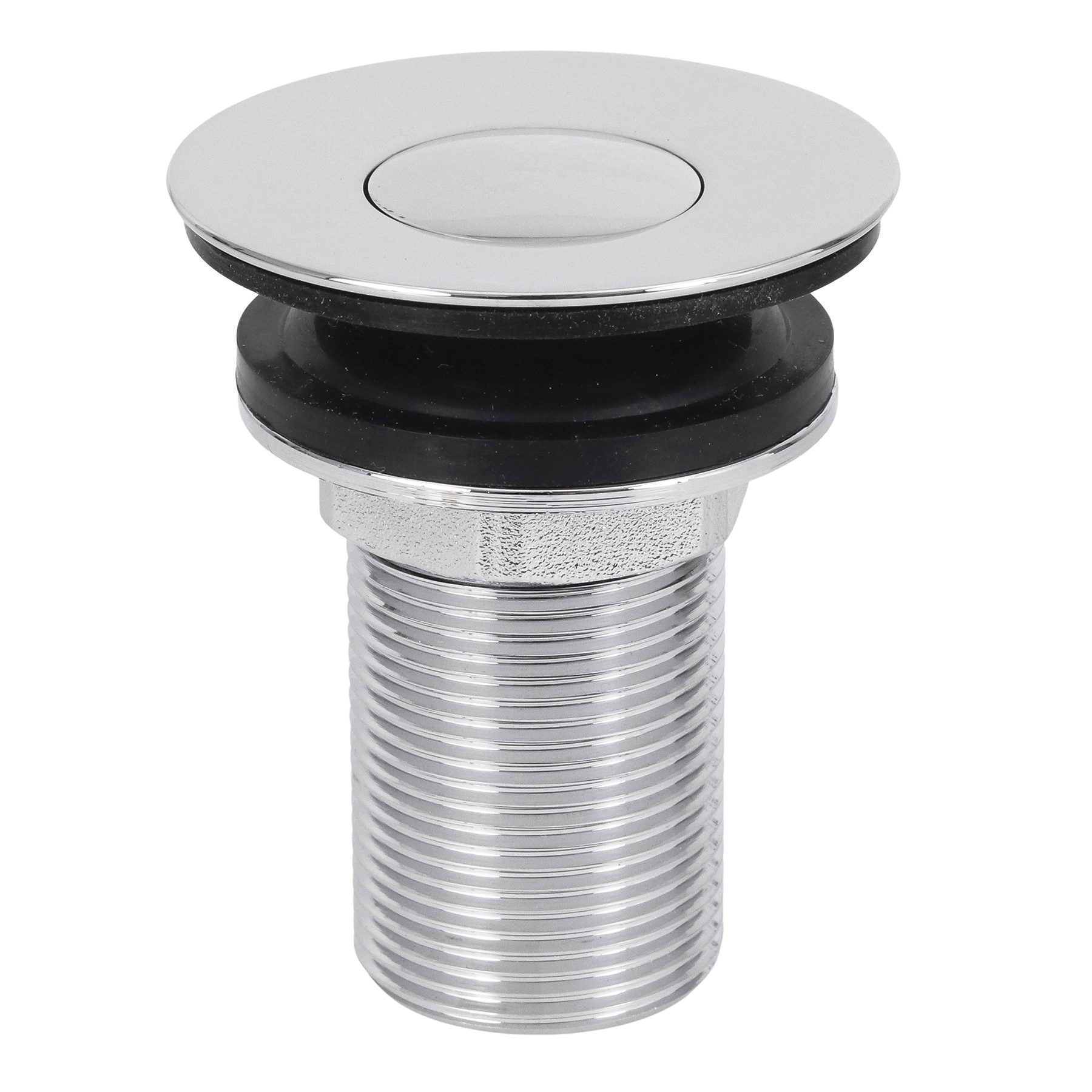 Válvula Para Pia de Banheiro Cromada Clic 7/8" Ajustável CWBR01 Equation