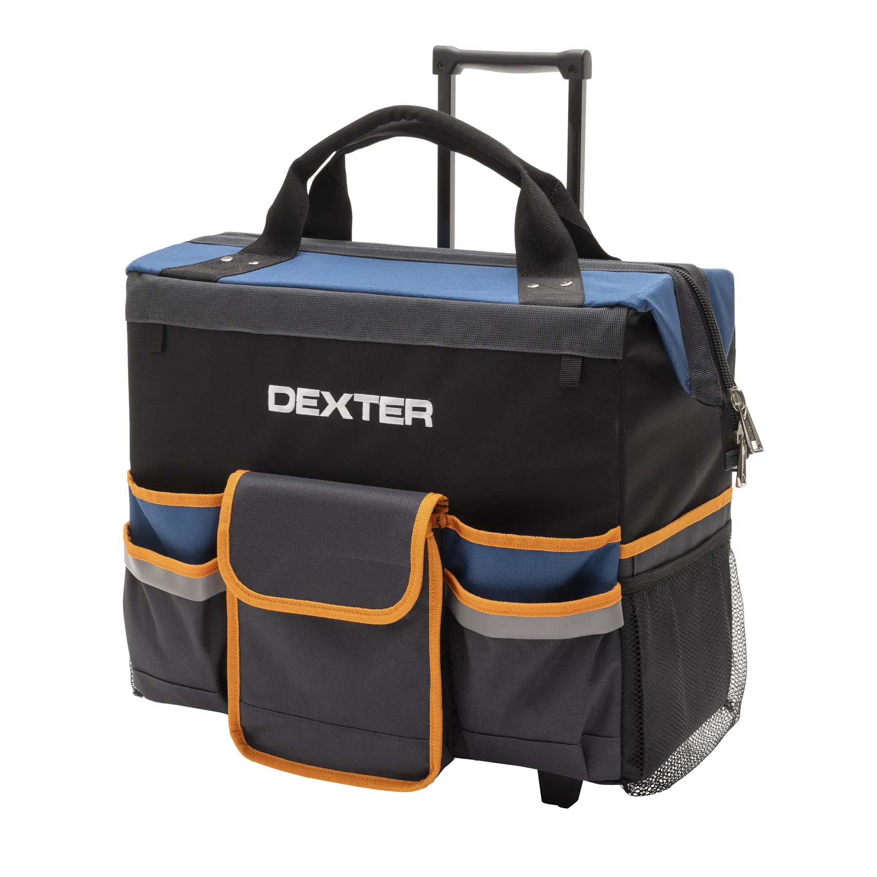 Bolsa de Ferramentas Dexter 44x25x41cm 45L em Poliéster com Carrinho