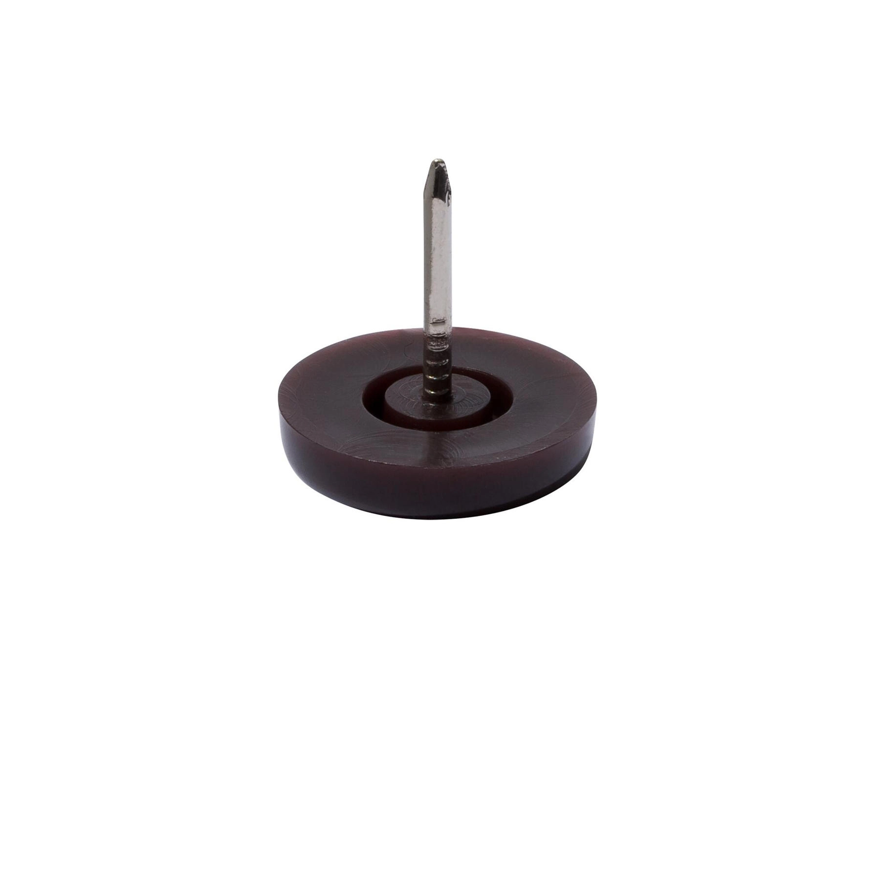 Feltro Redondo 20mm com 4 Peças Marrom Standers