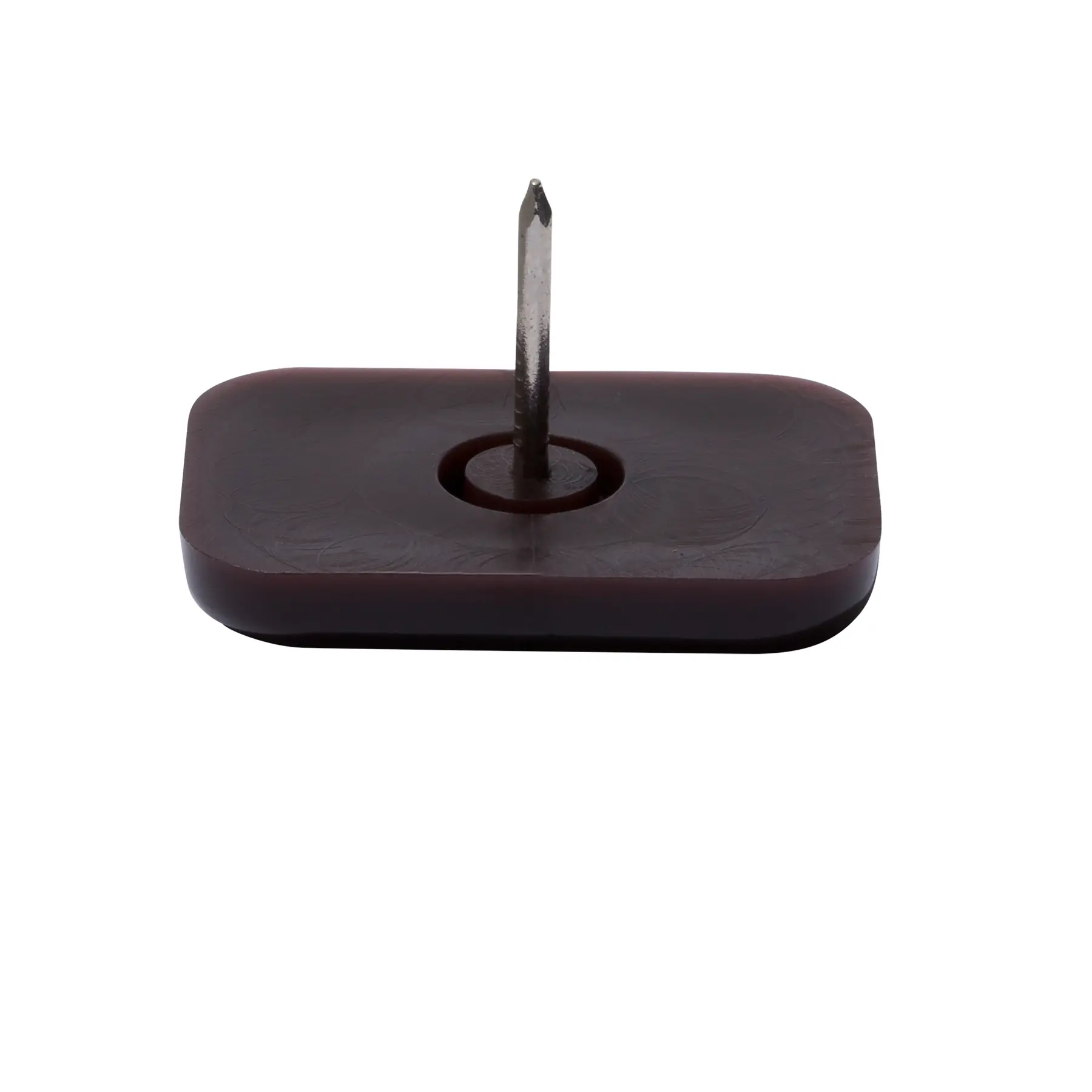 Feltro Retangular 35x24mm com 4 Peças Marrom Standers