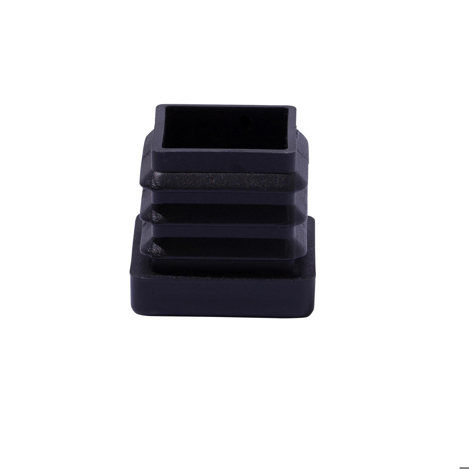 Feltro Quadrado 23x23mm com 4 Peças Preto Standers
