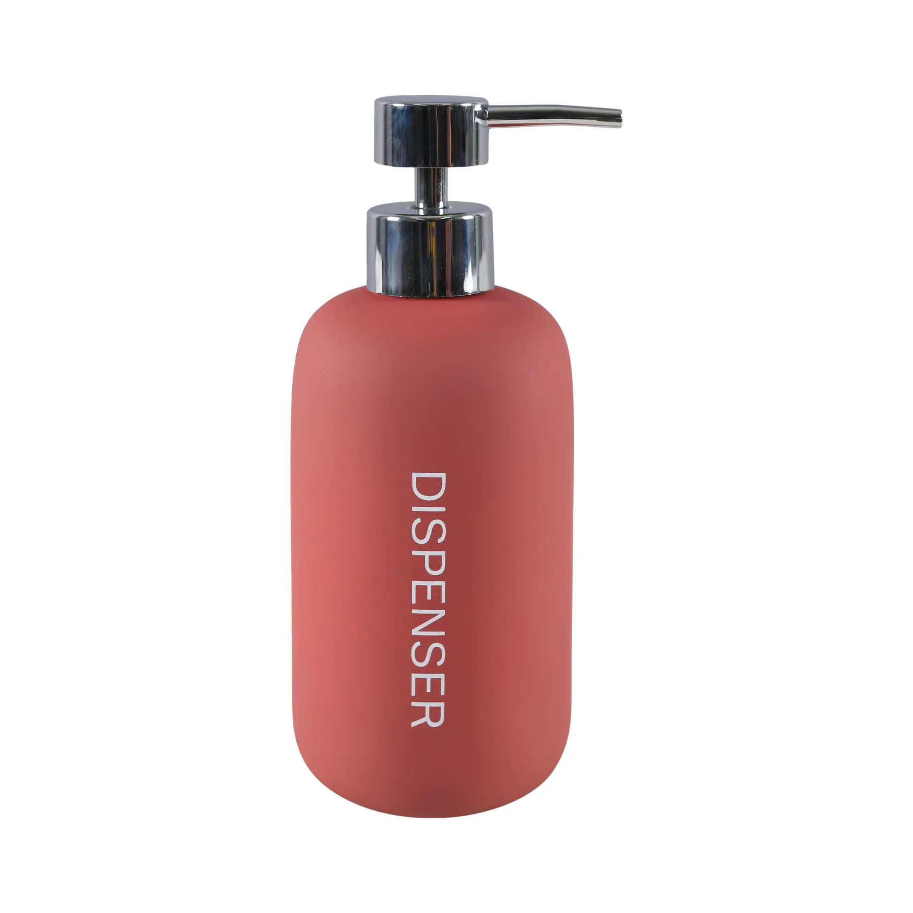 Porta Sabonete Líquido de Bancada para Banheiro 240mL Cerâmica Bistrô Soft Sensea