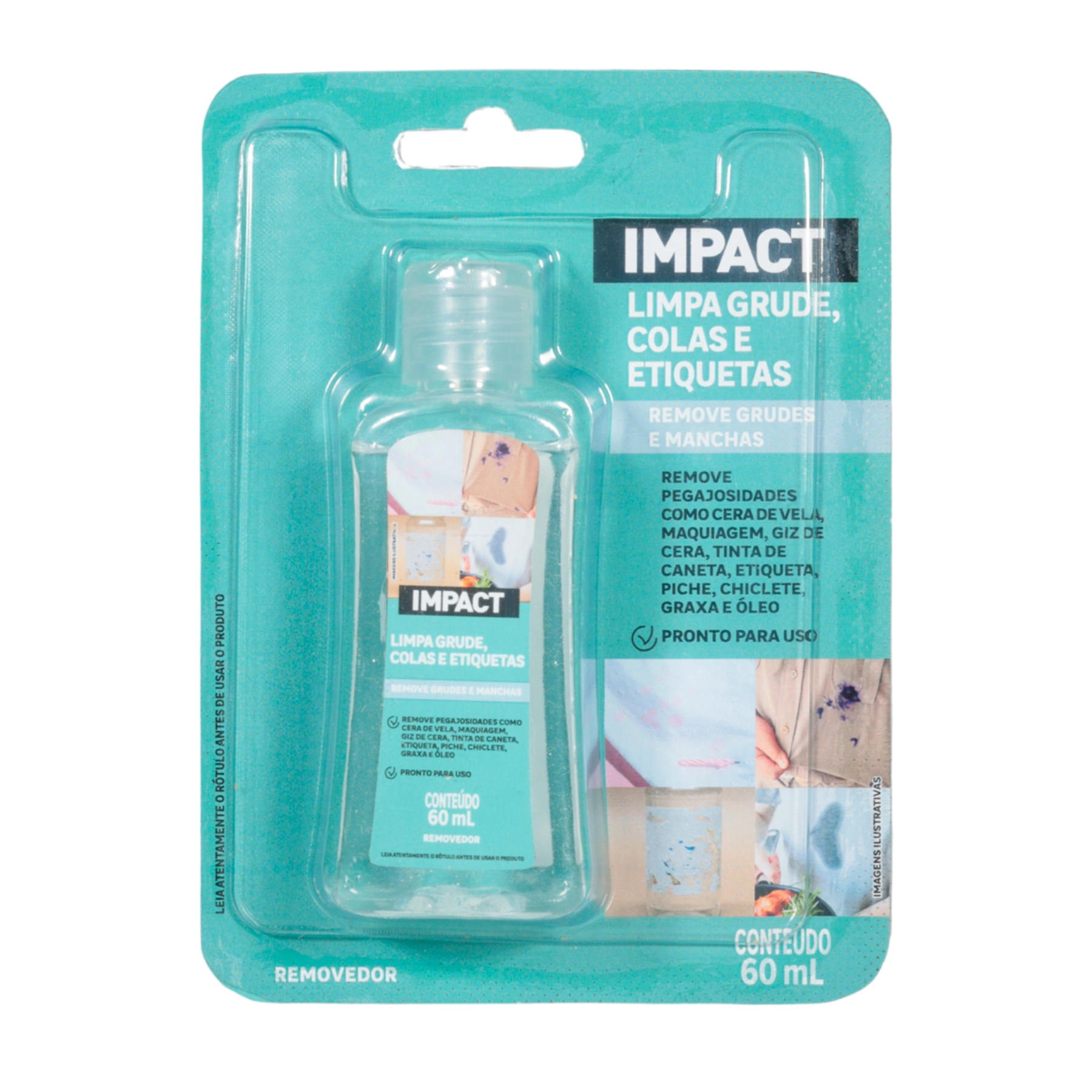 Limpa Grude Impact Uso Geral 60ml