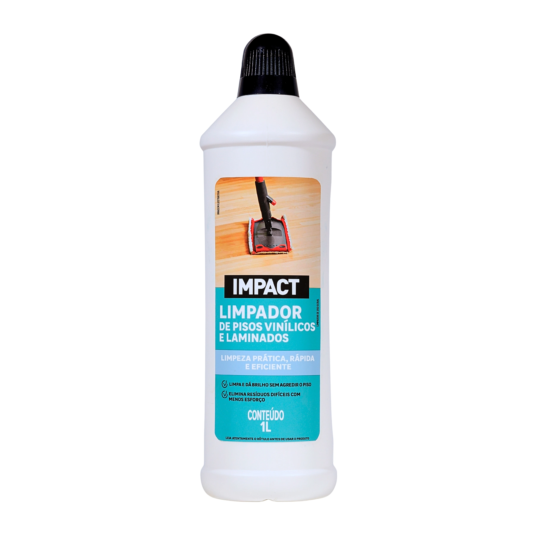 Limpa Piso Vinílico Impact Piso Vinilico e Laminado 1L