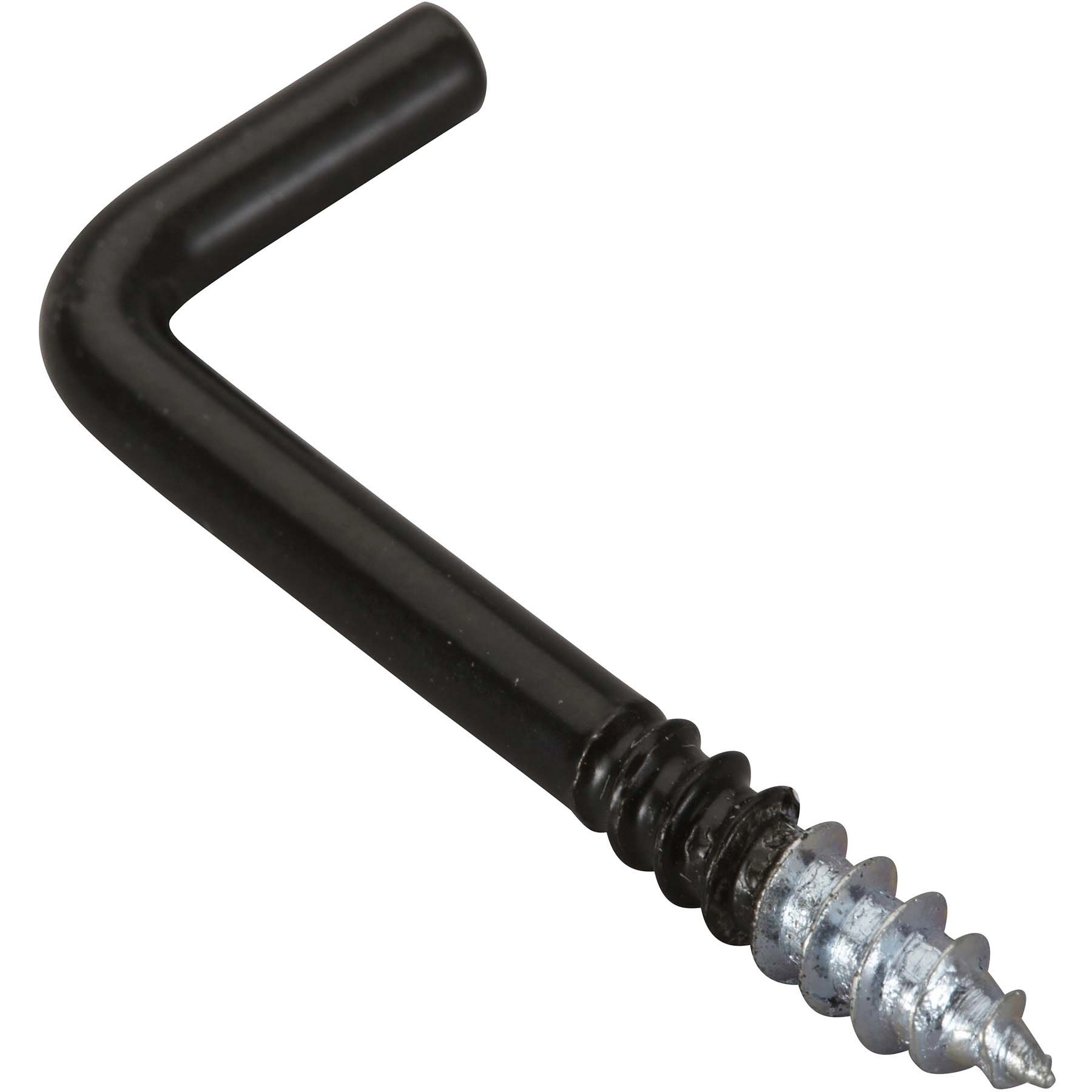 Parafuso de Gancho Preto 3,5x40mm 10 unidades Standers