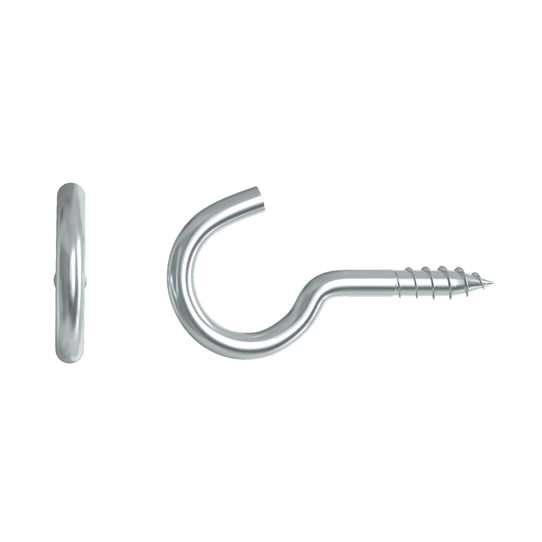 Parafuso de Gancho 2,5x10mm 20 unidades Standers