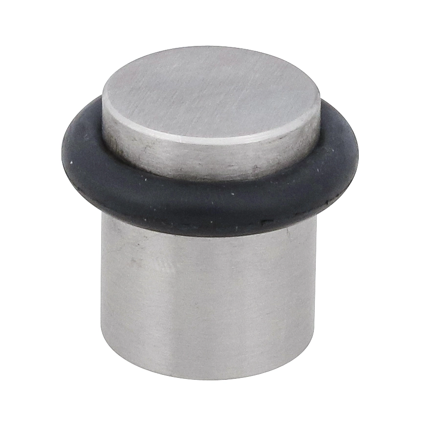 Batedor para Porta Parafusar Aço Inox Prata 4 peças