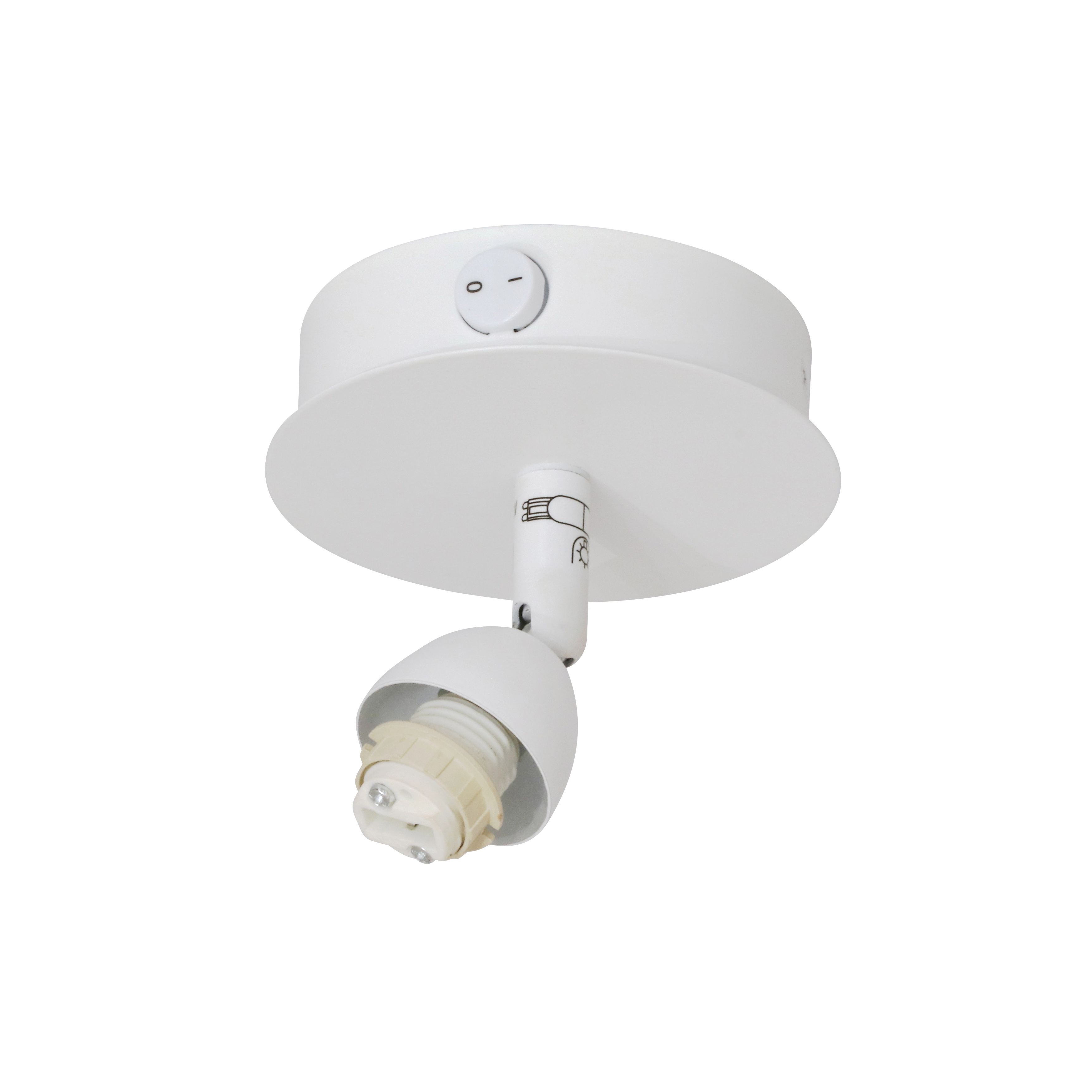 Base para Spot Personalizado G9 Branco Bivolt Roma Inspire