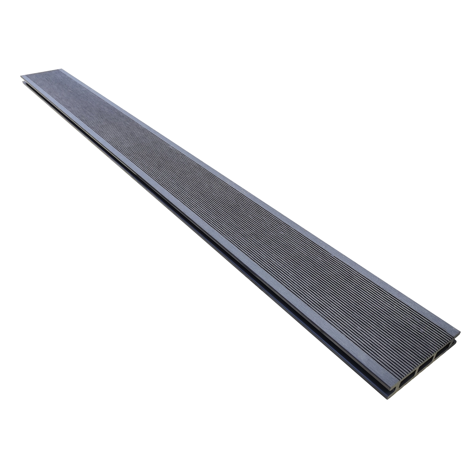 Régua para Deck de Madeira Plástica 11x220cm Cinza Rio Naterial
