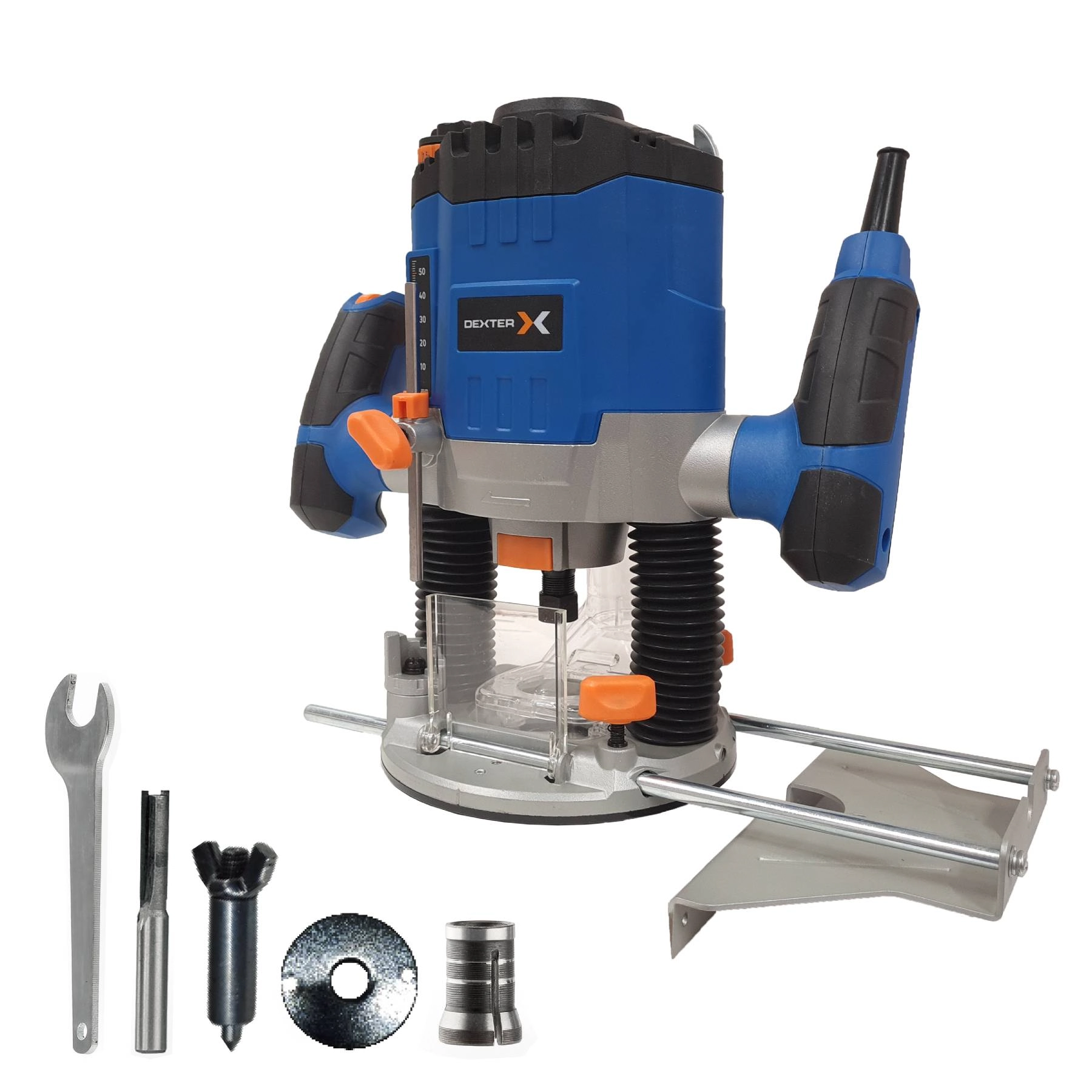 Tupia Coluna Dexter com Acessórios 8mm 1300W 220V Router