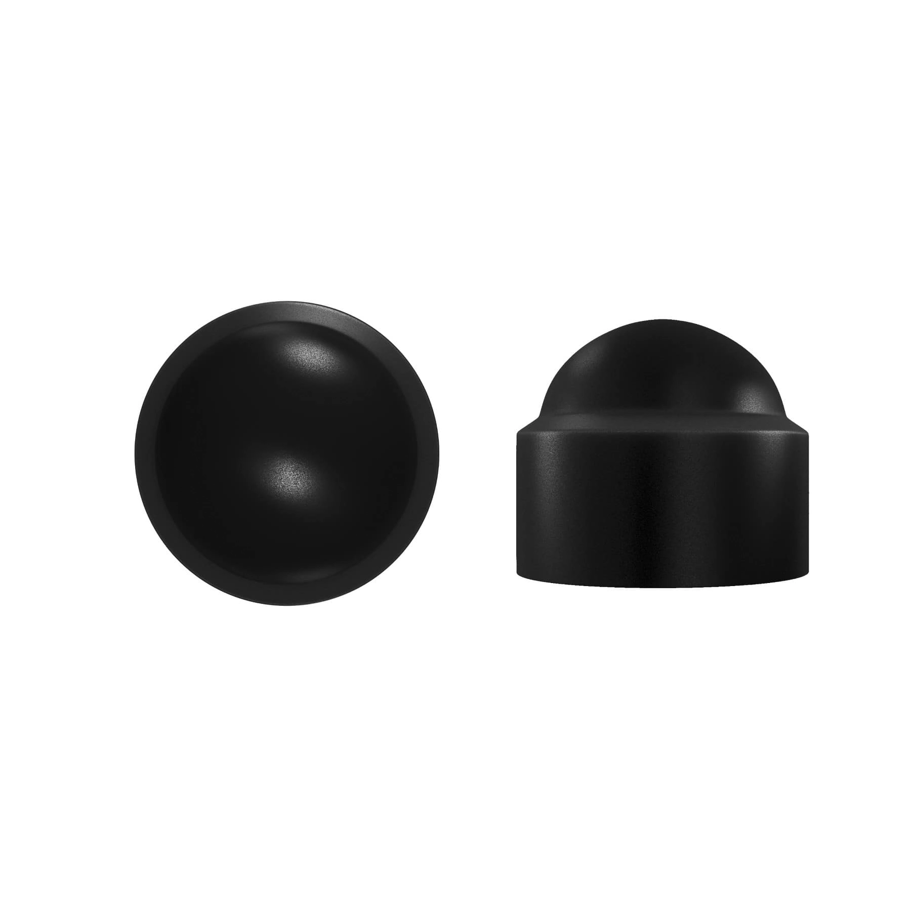 Tapa Parafuso de Encaixe 6mm Preto Standers