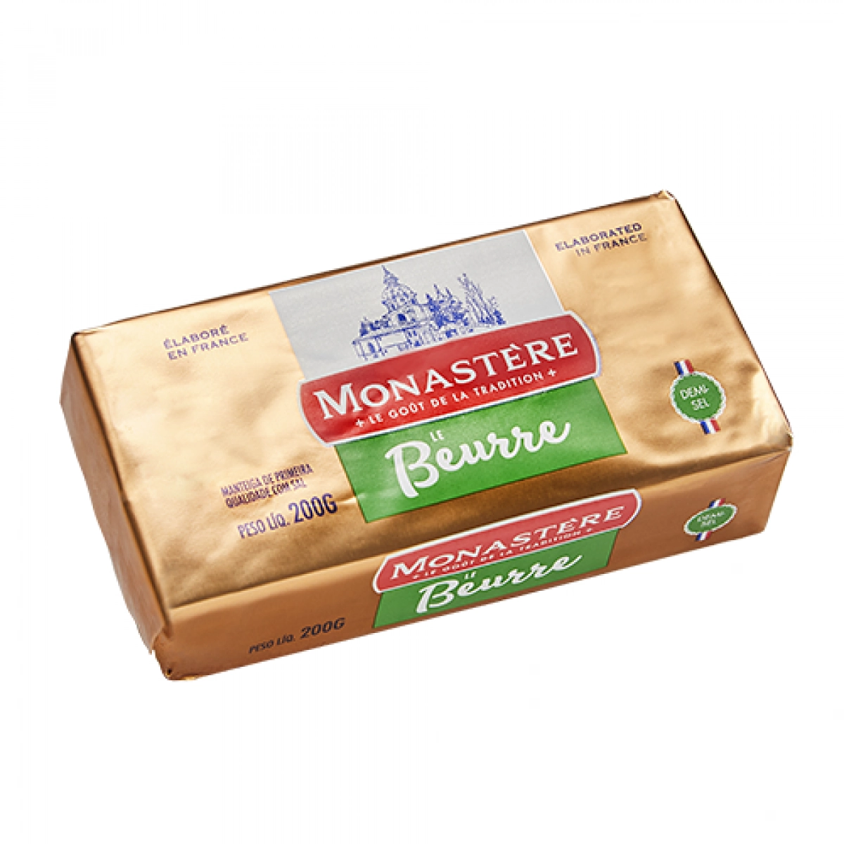 Manteiga Monastere Le Beurre S/sal 200g