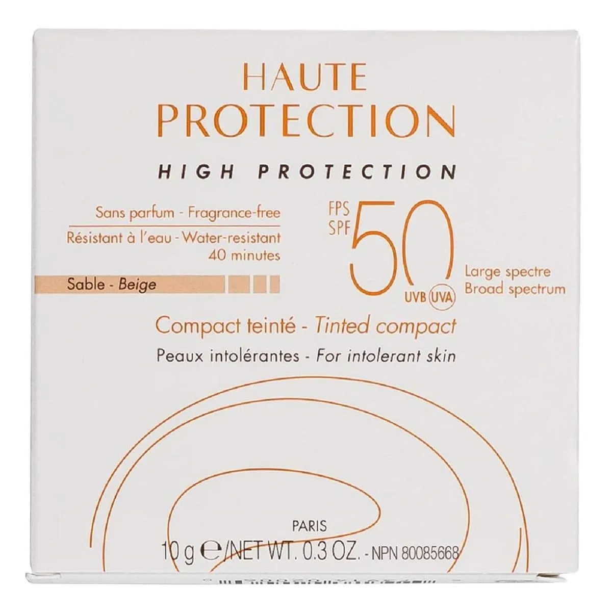 Eau Thermale Avène 50 Compacto Sable 10g
