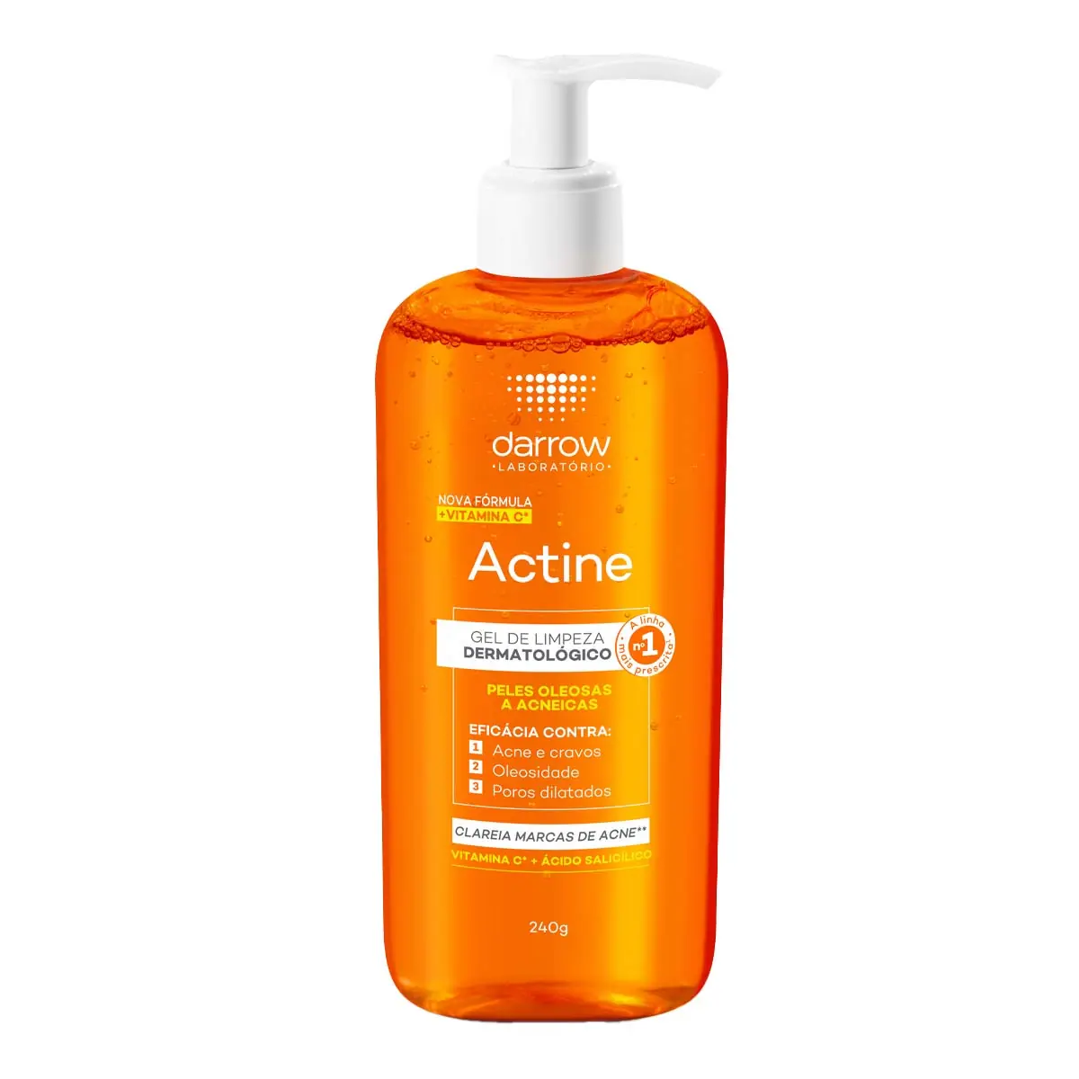 Gel de Limpeza Actine Darrow Com 240g