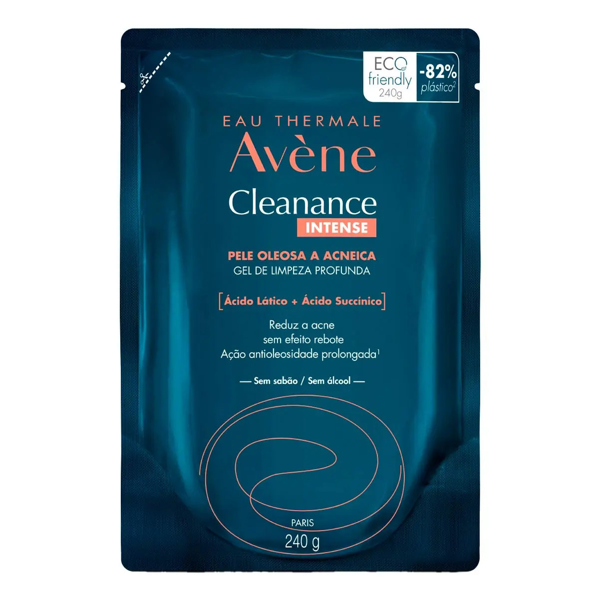 Refil Gel De Limpeza Profunda Cleanance Intense Avène 240g