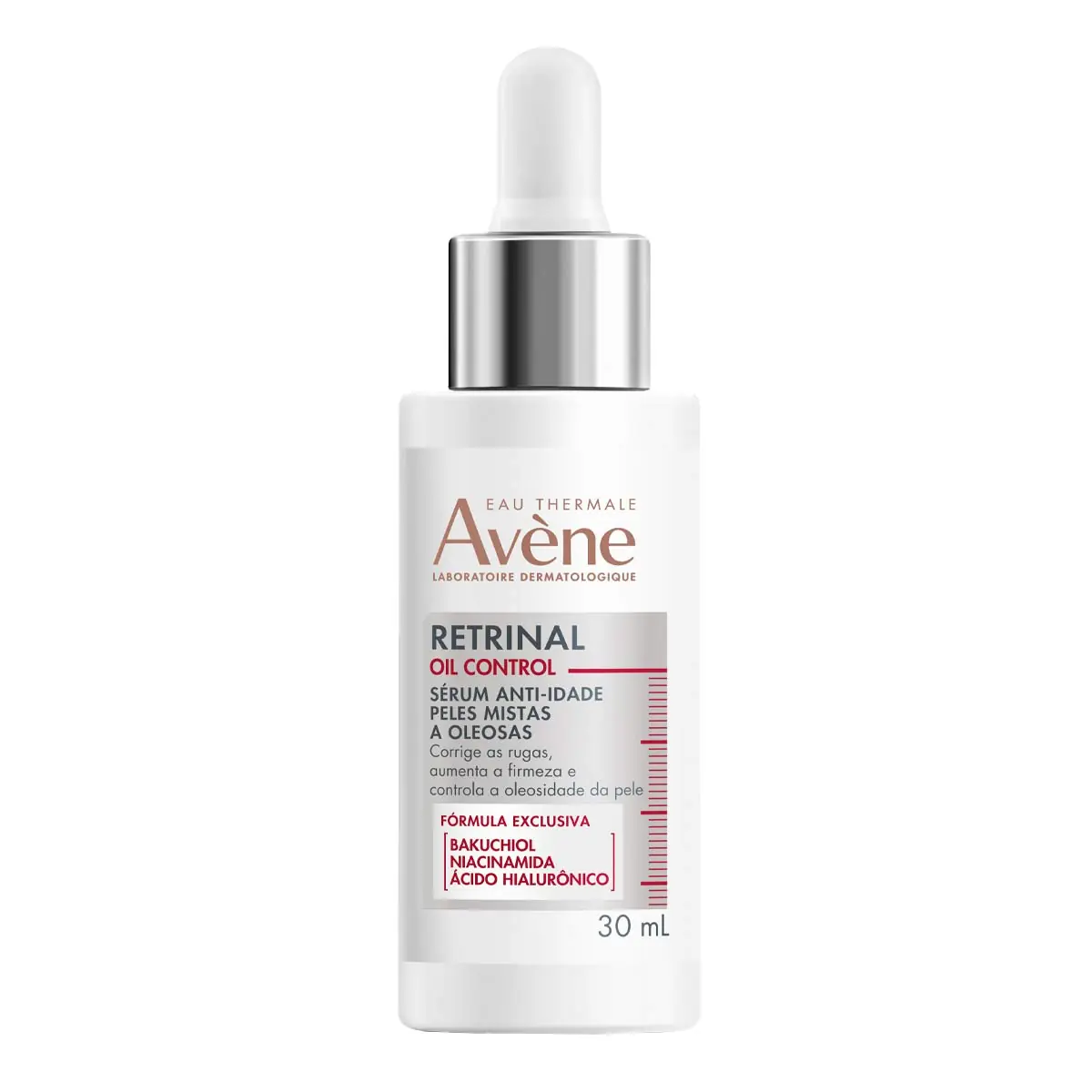 Anti Idade Facial Sérum Eau Thermale Avène Retrinal Oil Control Frasco 30ml Conta Gotas