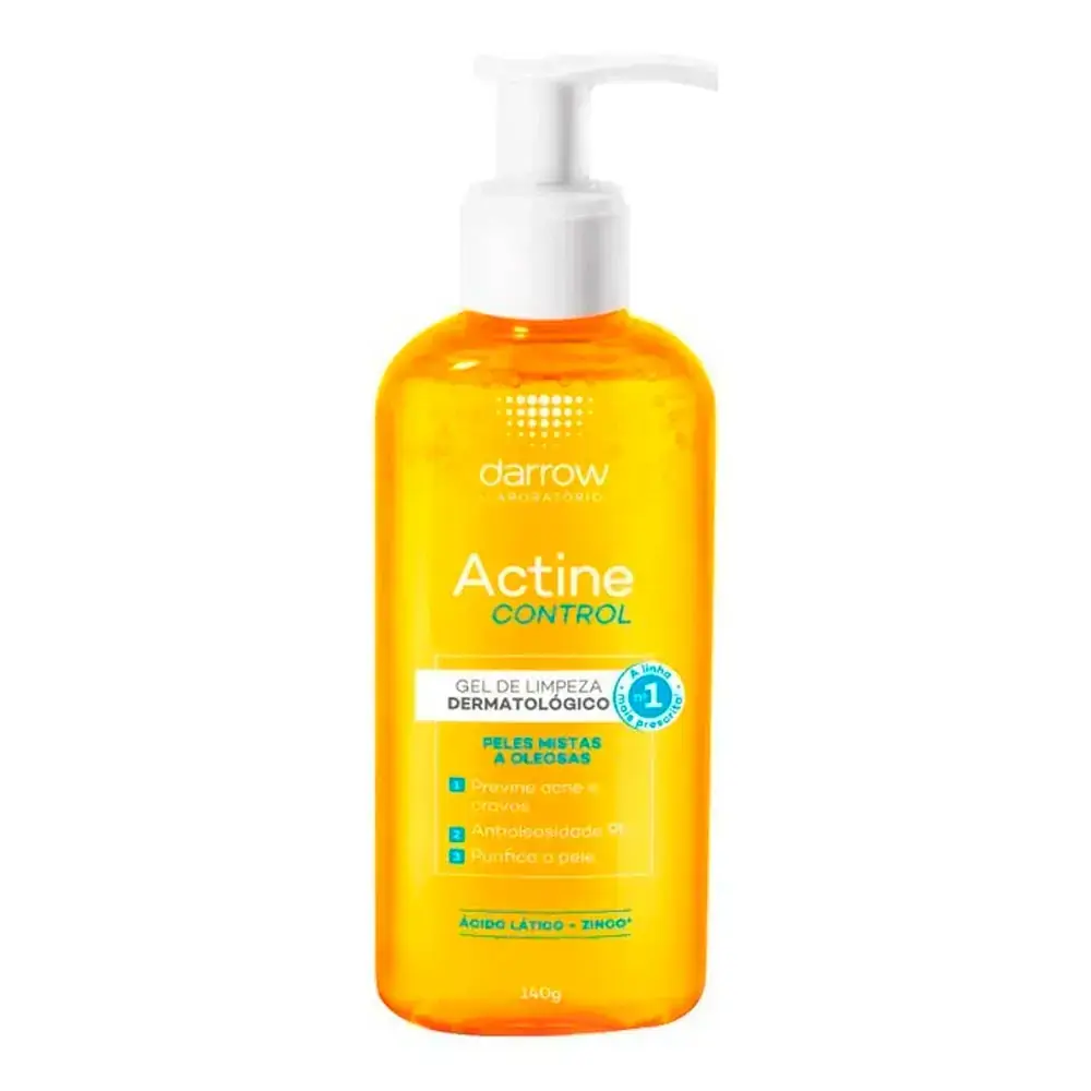 Gel Limpeza Facial Darrow Actine Control 140g
