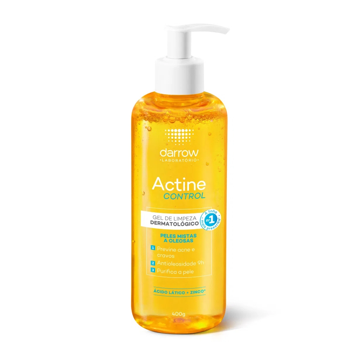 Gel Limpeza Facial Darrow Actine Control 400g