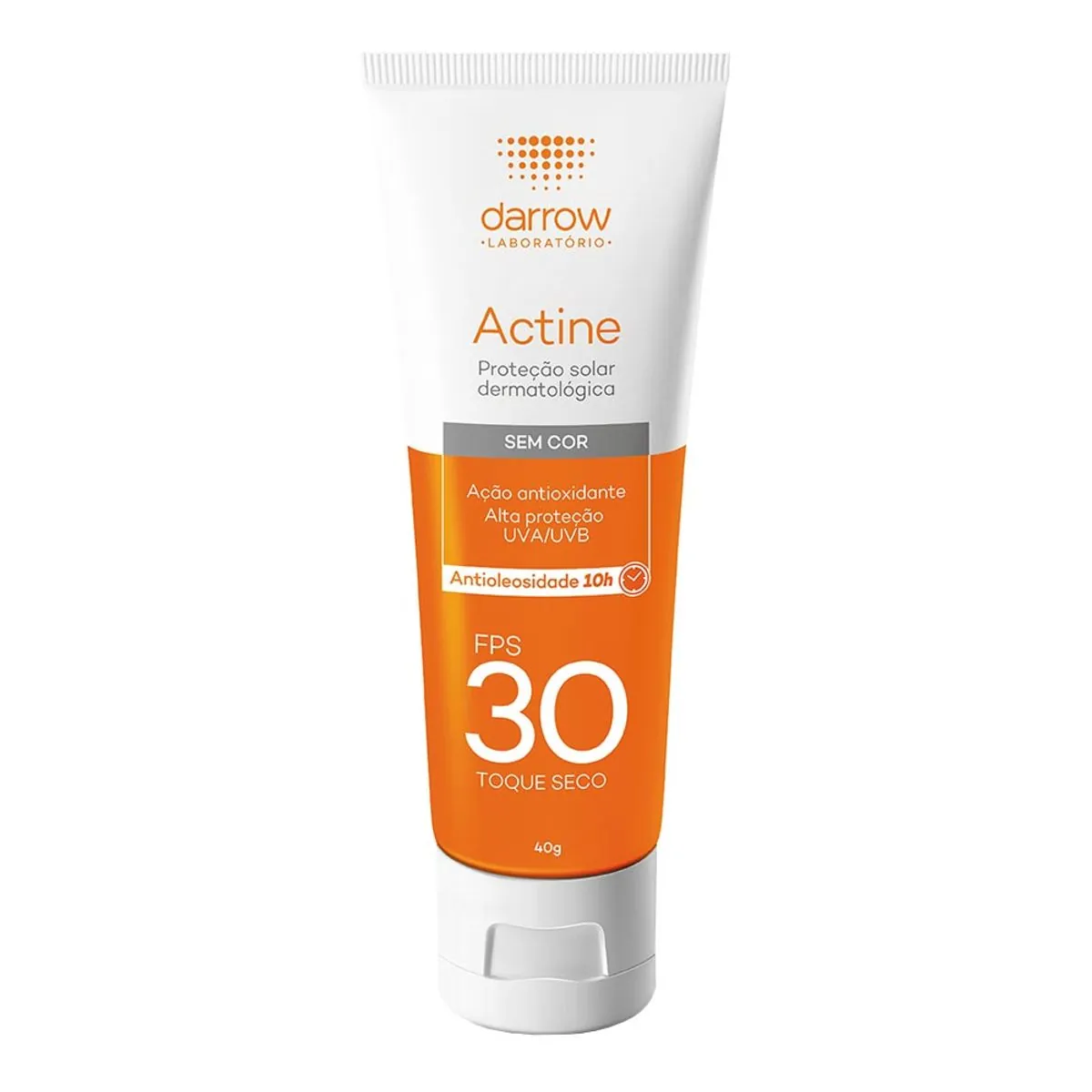 Protetor Solar Facial Actine Antioleosidade Fps30 Darrow 40g