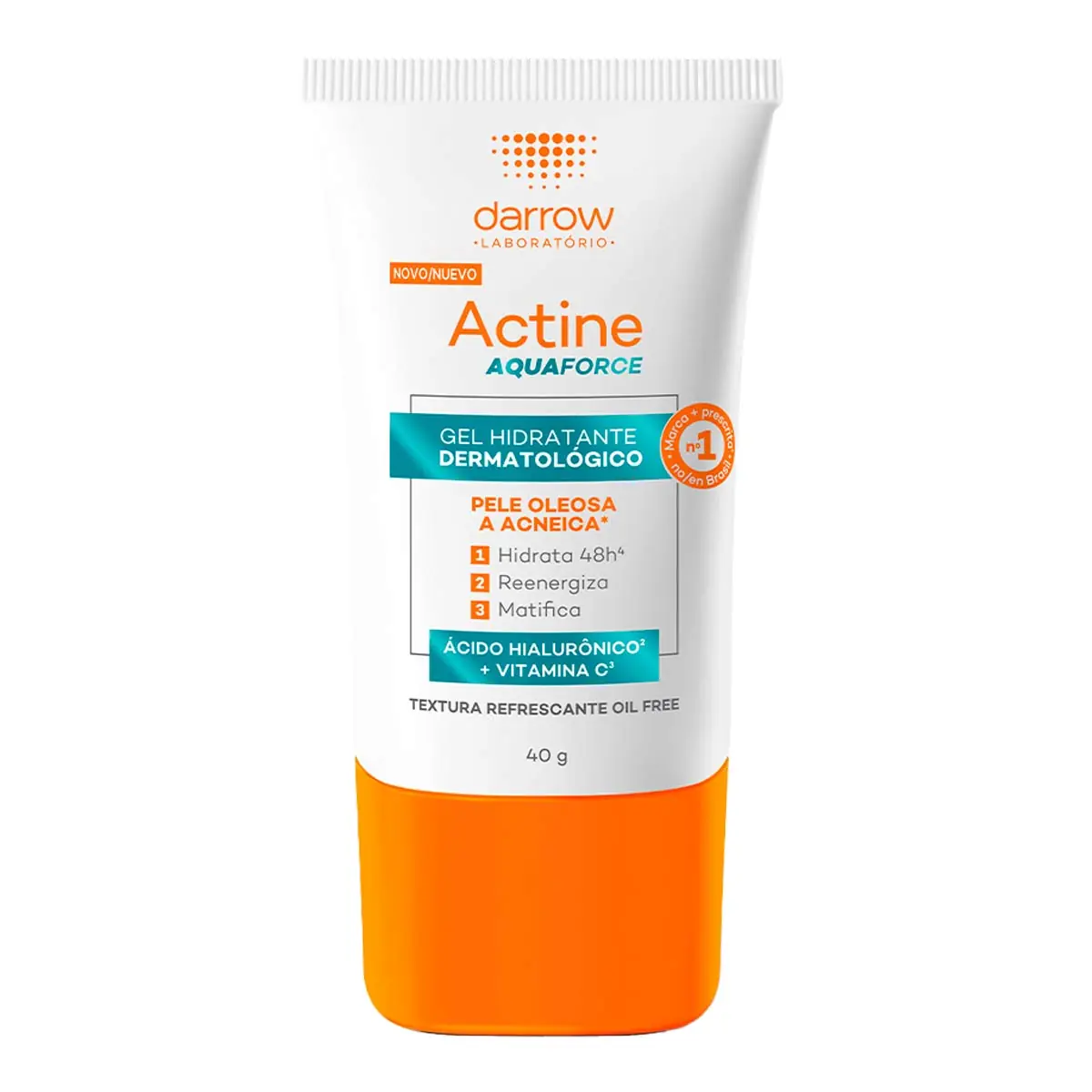Gel Hidratante Facial Darrow Actine Aquaforce Bisnaga 40g