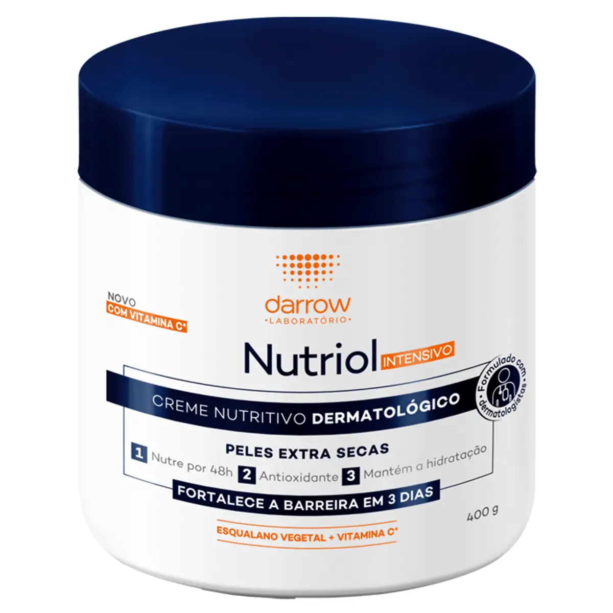 Creme Nutritivo Darrow Nutriol Intensivo Pote 400g