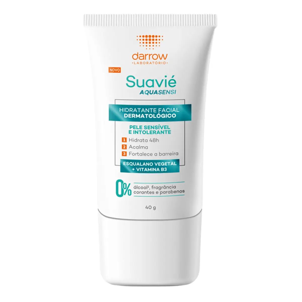 Hidratante Facial Darrow Suavié Aquasensi Bisnaga 40g