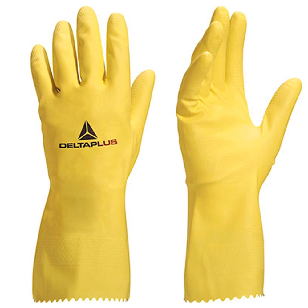 Luva De Látex Flocada Forrada 30 Cm Tamanho M/g - Ve200 - Delta Plus